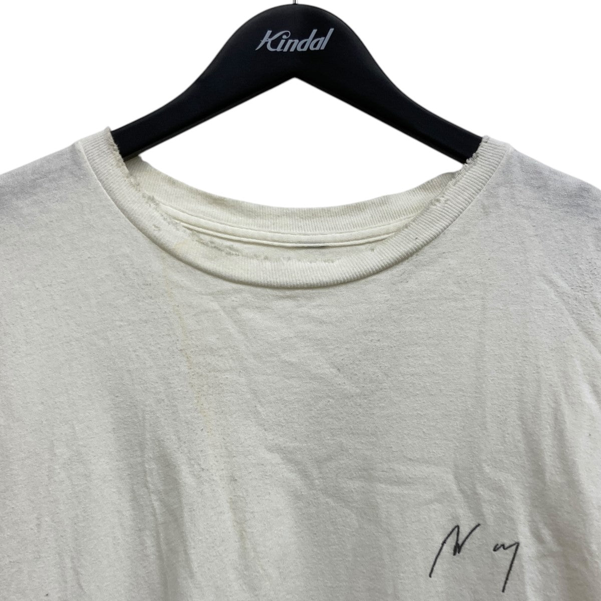 ANCELLM アンセルム ロングスリーブカットソー ANCELLM(アンセルム) 24AW EMBROIDERY DYED LS T-SHIRT ロング