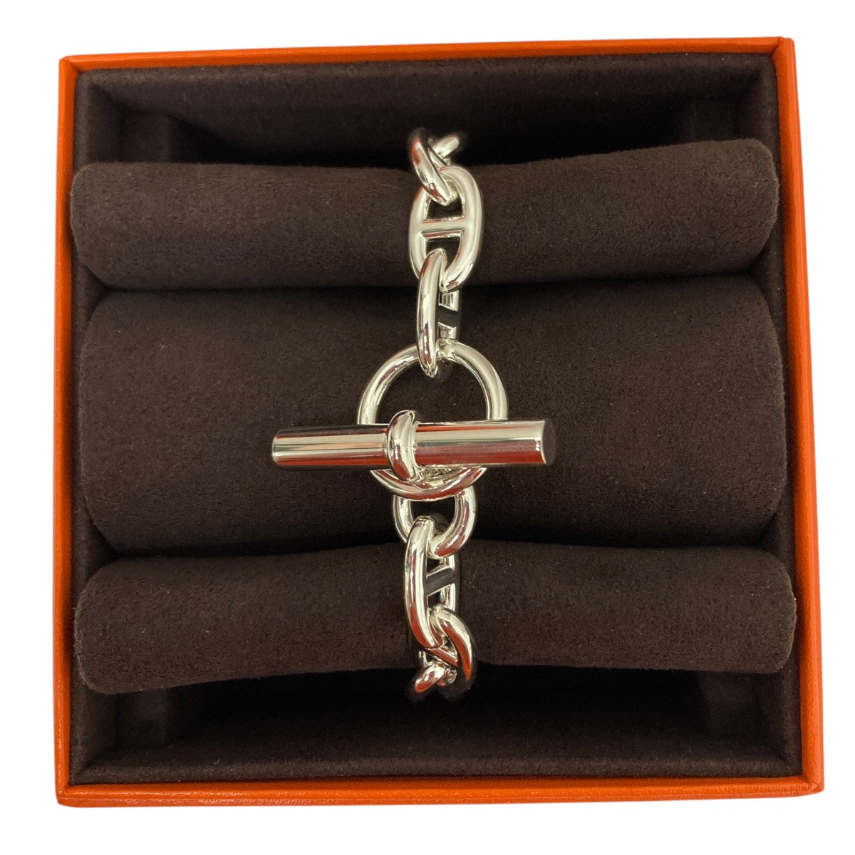 新品　HERMES シェーヌダンクル　GM16コマ 新品 》 エルメス シェーヌダンクル GM 16コマ シルバー製