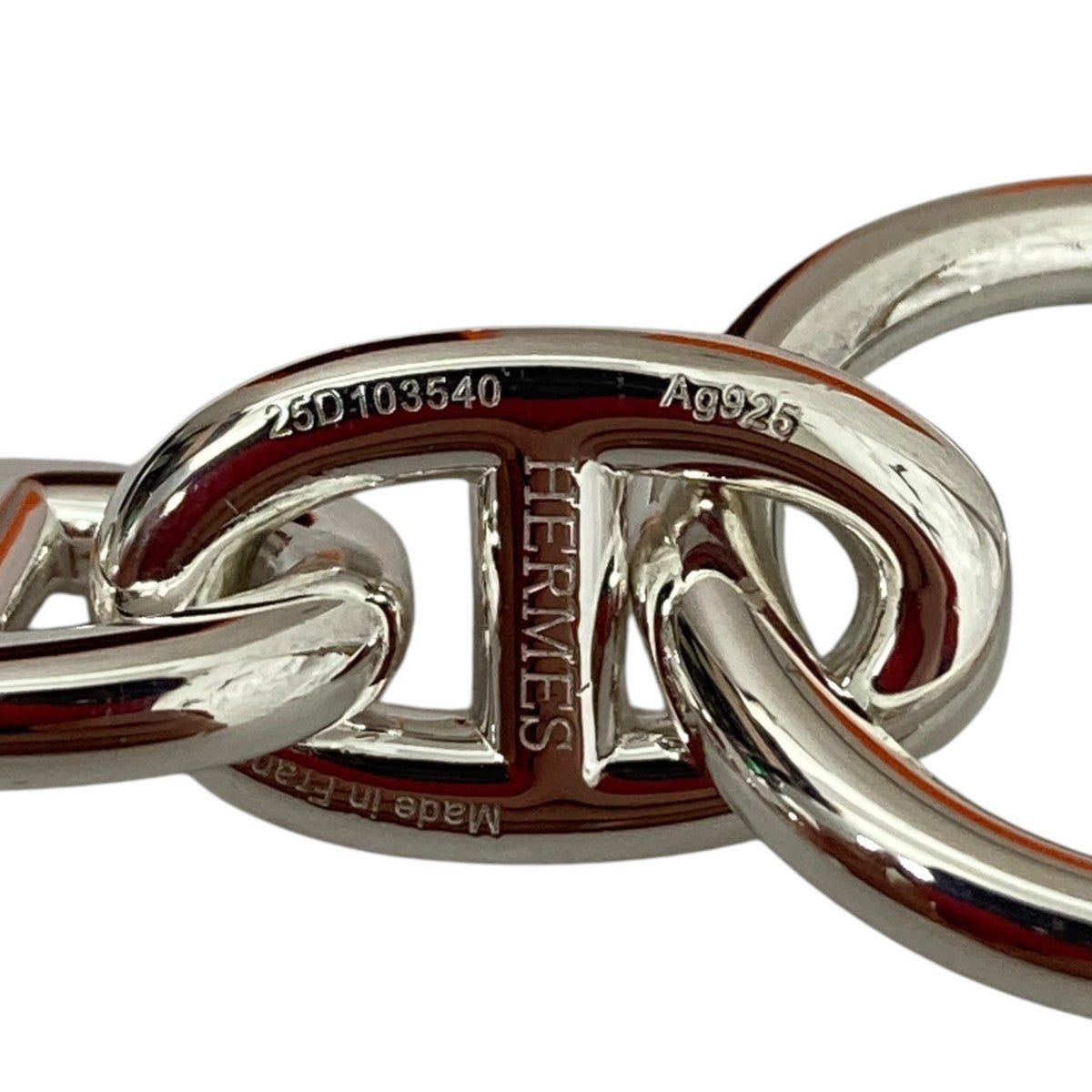 HERMES(エルメス) シェーヌダンクル シルバー サイズ MM16コマ