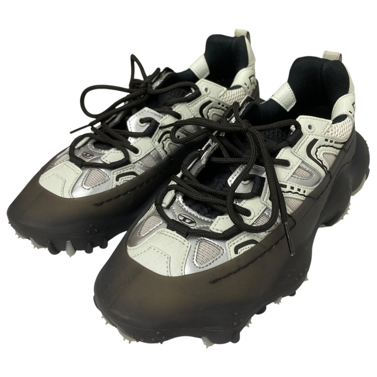 【DIESEL】S プロトタイプ P1 スニーカー レースアップ S-PROTOTYPE: Men's Low-top sneakers with rubber overlay | Diesel