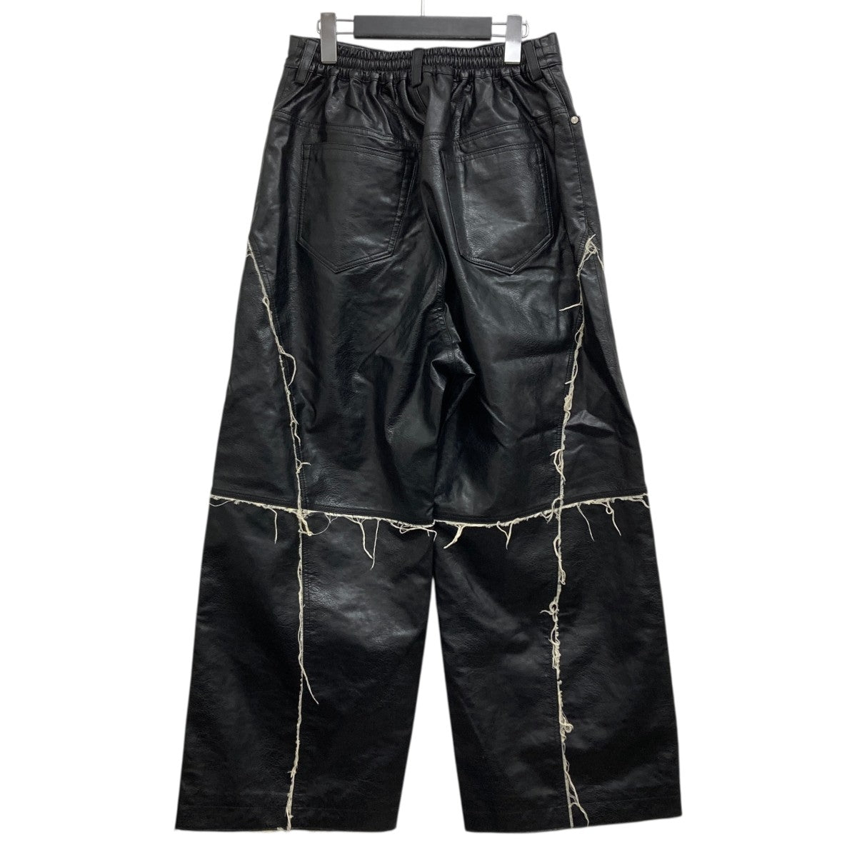 【当店一番人気】 MAISON Wide Leather Artificial SPECIAL(メゾンスペシャル) パンツ