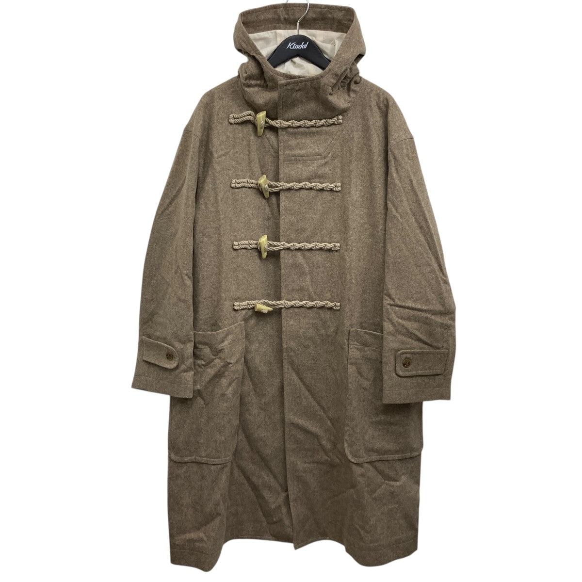 POLYPLOID(ポリプロイド) LONG COAT Bチェックステンカラーコート01-B