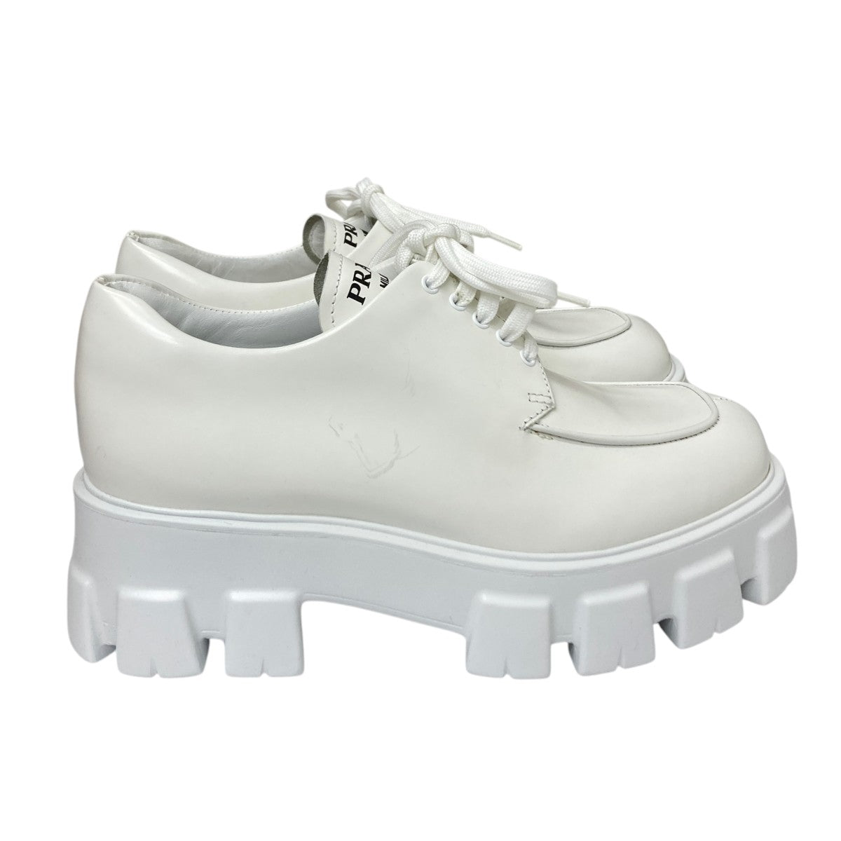 PRADA モノリスレースアップシューズ 古着・中古-3枚目のアイテム画像