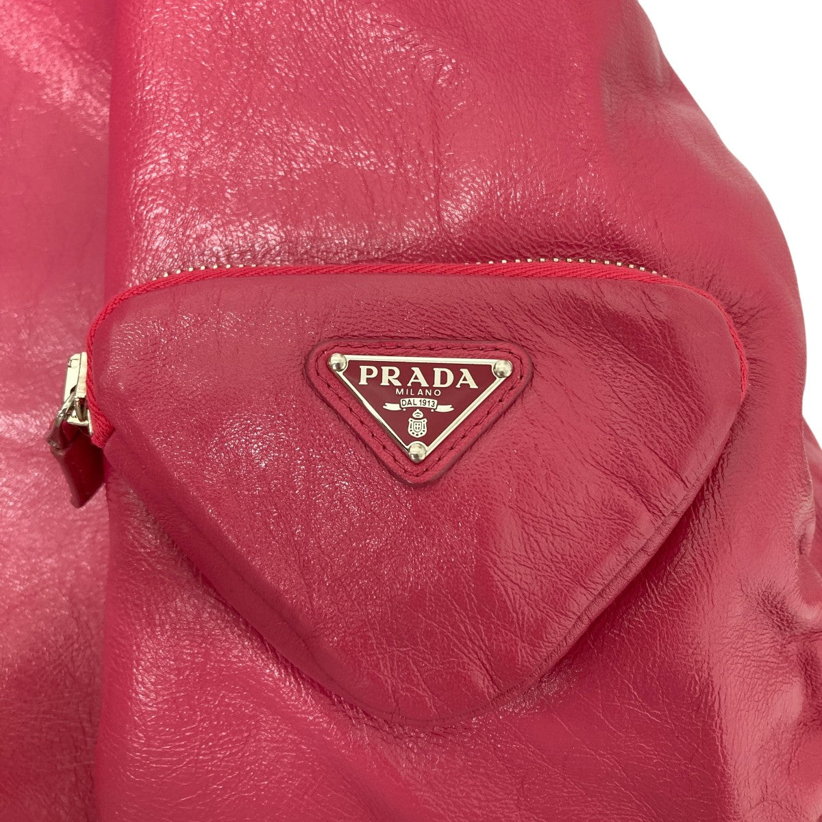 G83 L プラダ ジップアップ ブルゾン ピンク レディース G83 L プラダ ジップアップ ブルゾン ピンク レディース PRADA Ready