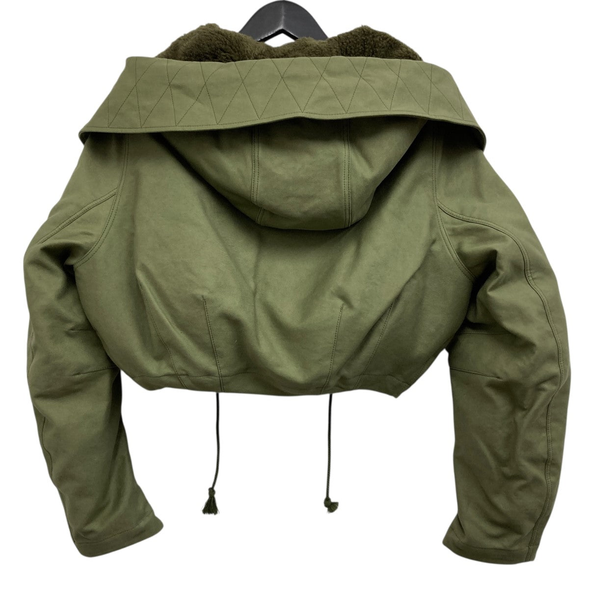 PRADA(プラダ) クロップドジャケット オリーブ サイズ 36｜【公式