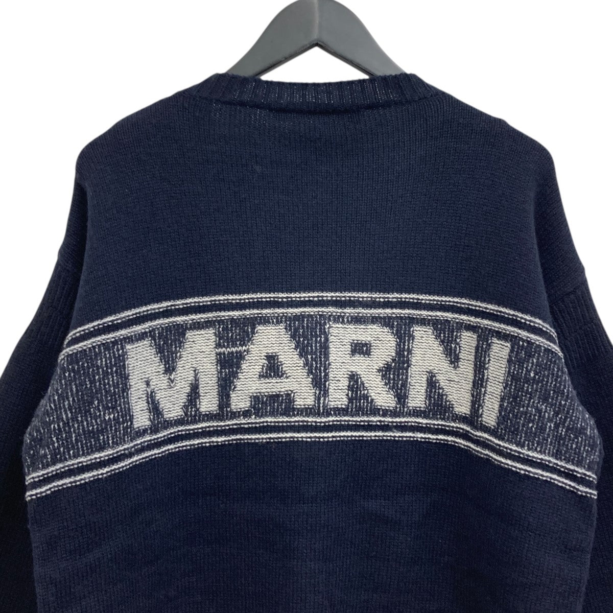 MARNI(マルニ) ロゴデザイン キモノスリーブカーディガン CDMD0309Q1