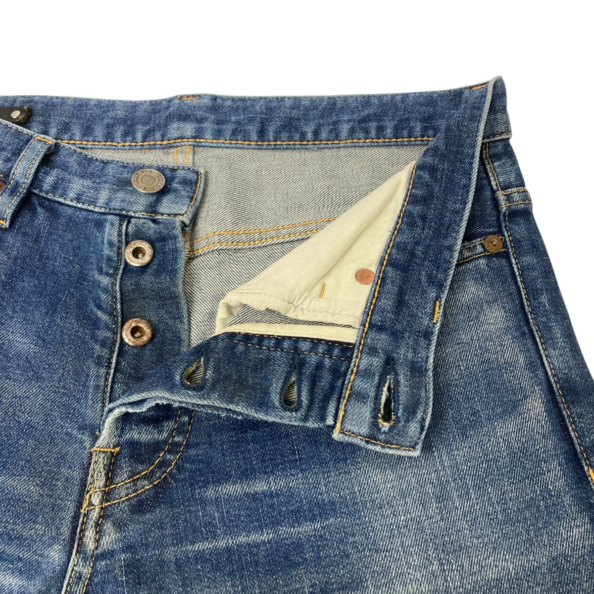 定価38500円 セルビッチ　MINEDENIM ダメージ加工デニム　7 M 定価38500円 セルビッチ MINEDENIM ダメージ加工デニム 7 M