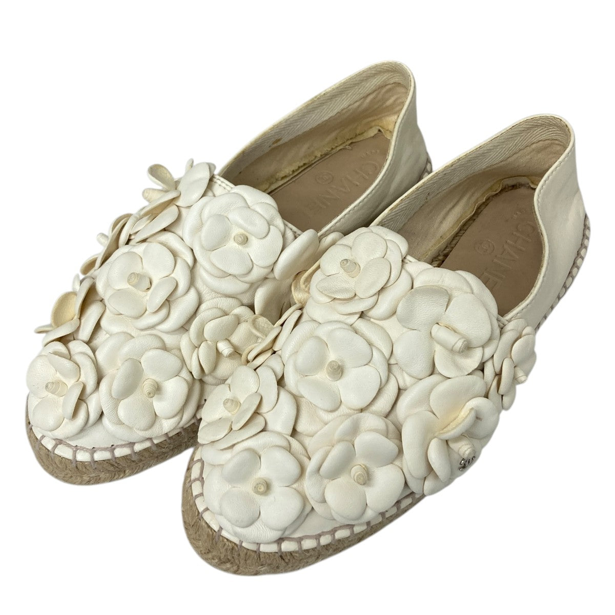 CHANEL エスパドリーユ サンダル 古着・中古-1枚目のアイテム画像