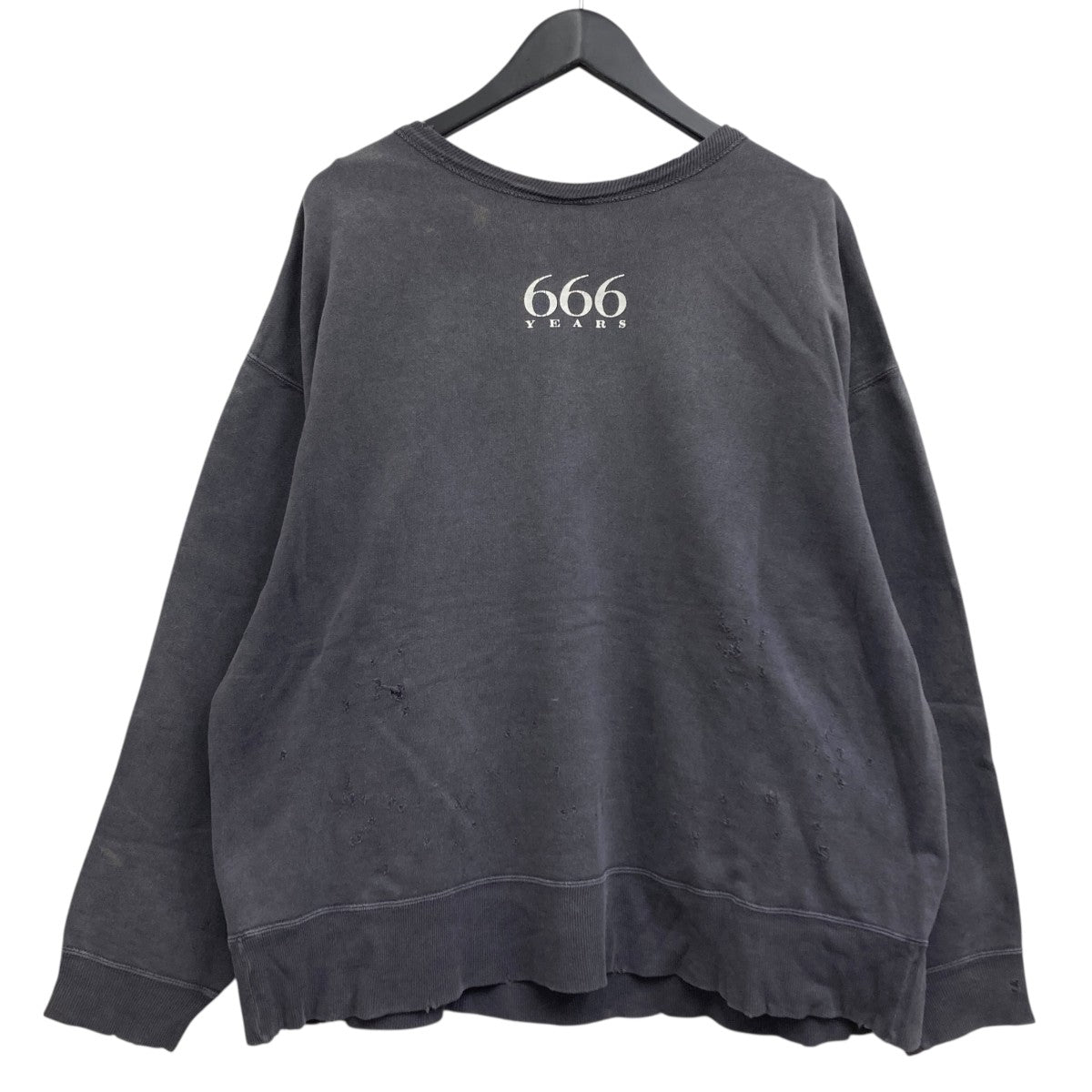 トップス SAINT MICHAEL 24AW CREW SWT IT'S SAINT SAINT MICHAEL セントマイケル 24AW CREW SWT ロゴクルーネック