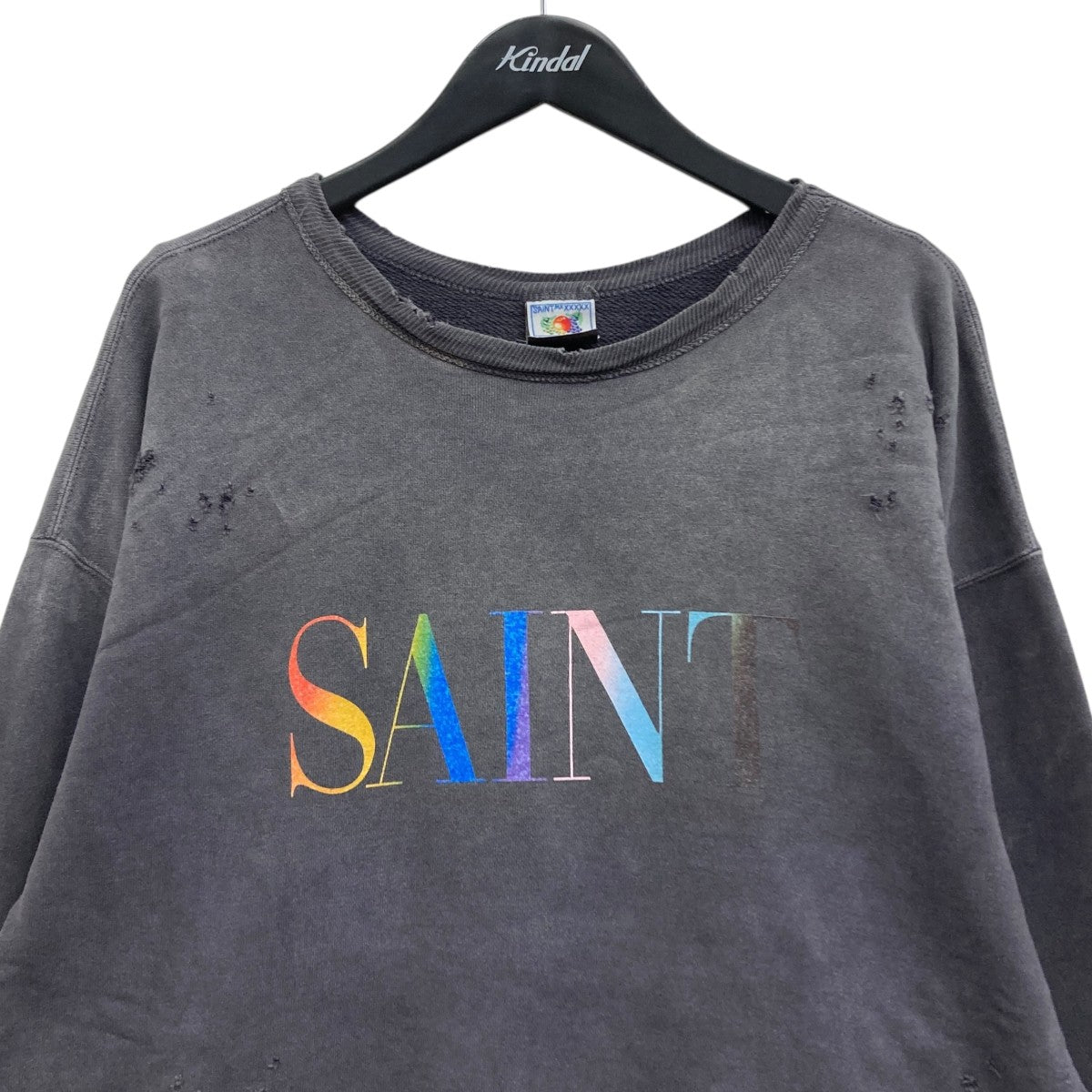 【新品】Lサイズ セントマイケル Colorful Saint Logo 長袖 新品】Lサイズ セントマイケル Colorful Saint Logo 長袖 セント