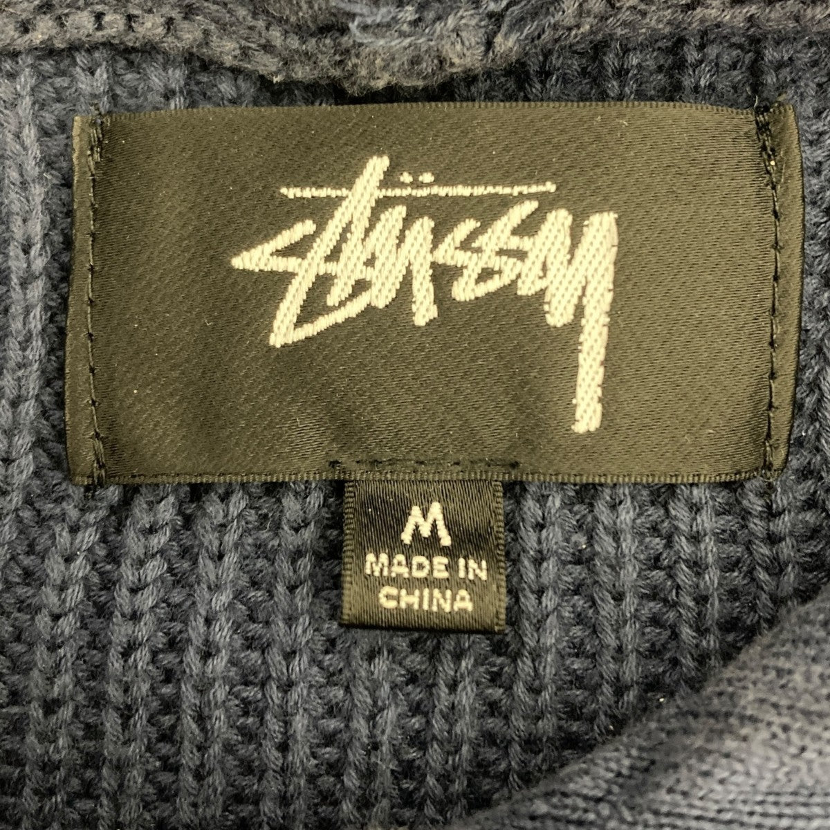 stussy(ステューシー) プルオーバーパーカー 117138 ネイビー サイズ M