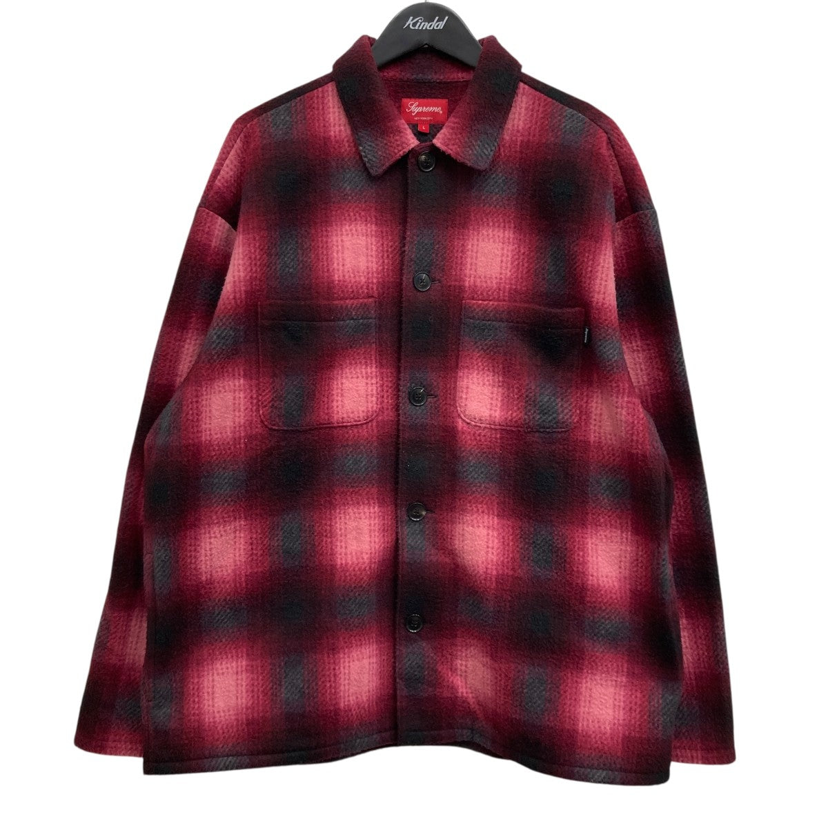 Supreme シュプリーム Shadow Plaid Fleece Shirt 中古・古着通販】SUPREME (シュプリーム) Shadow Plaid Fleece
