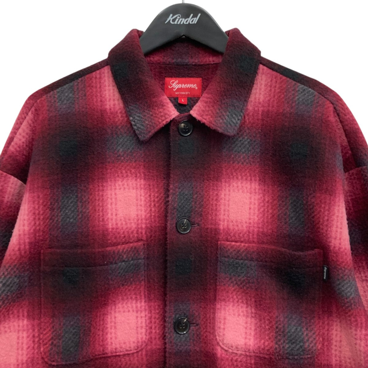 Supreme(シュプリーム) shadow fleece plaid shirtチェックシャツ
