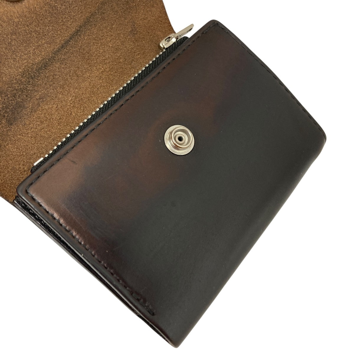 【新品、未使用】schott、ショット/チェーン付き/レザー、黒 Schott N.Y.C ショット PERFECTO レザーロングウォレット