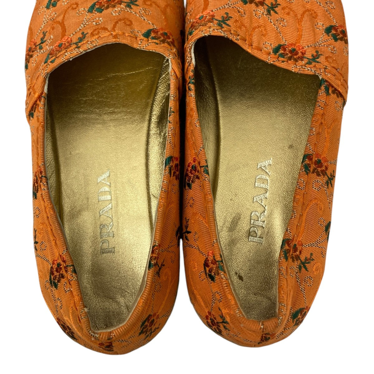 PRADA プラダ レザースリッポン 古着 ヴィンテージ ラグジュアリー