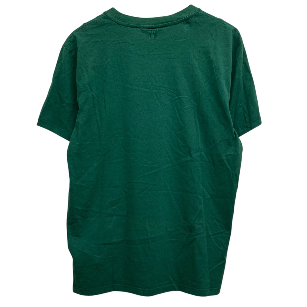 爆買いしたい AMIPARIS(アミパリス) ハートロゴTシャツ グリーン サイズ L トップス