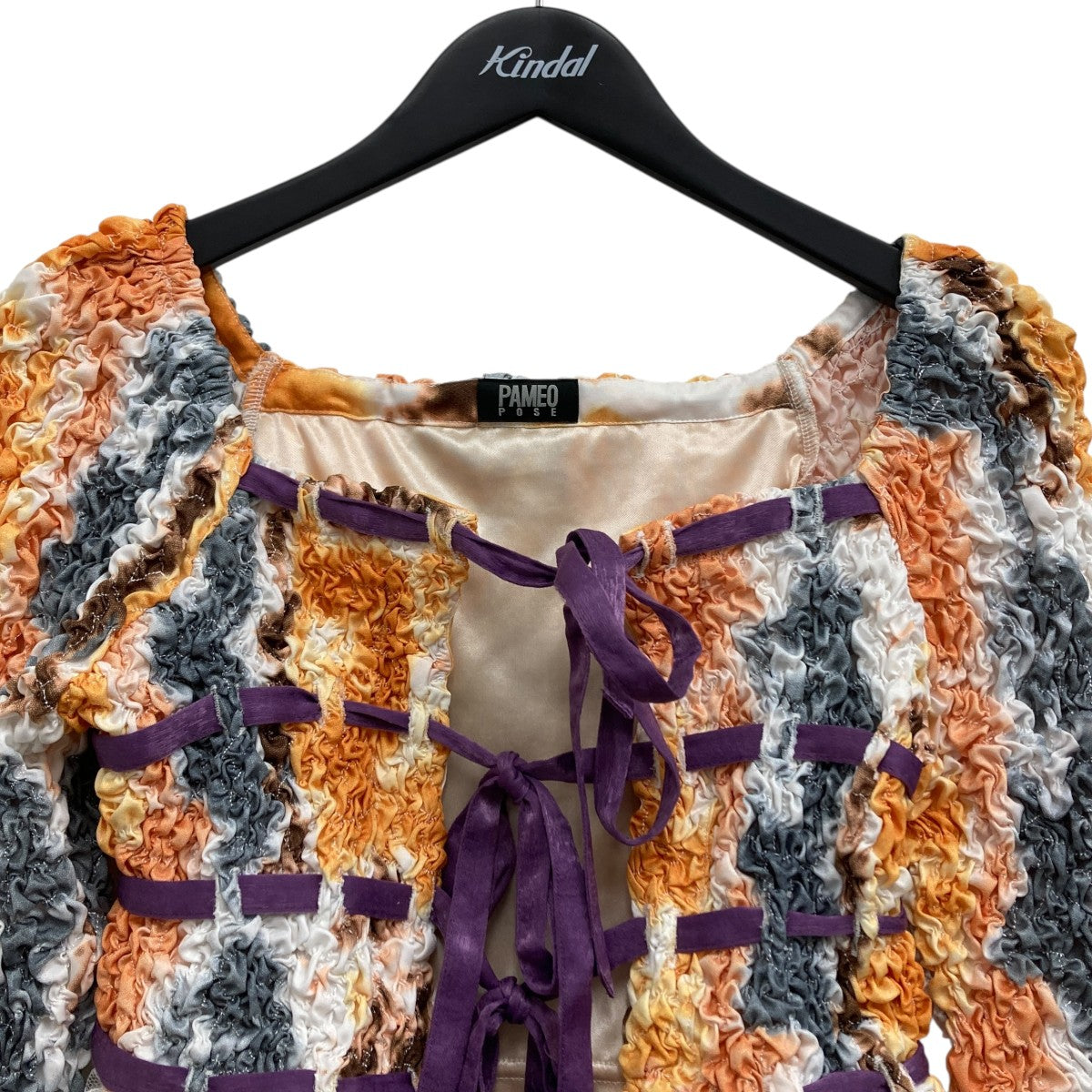 パメオ ポーズ PAMEO POSE ブラウス マルチカラー サイズ：Free PAMEO POSE（パメオポーズ）の「Multi Collar Top（シャツ