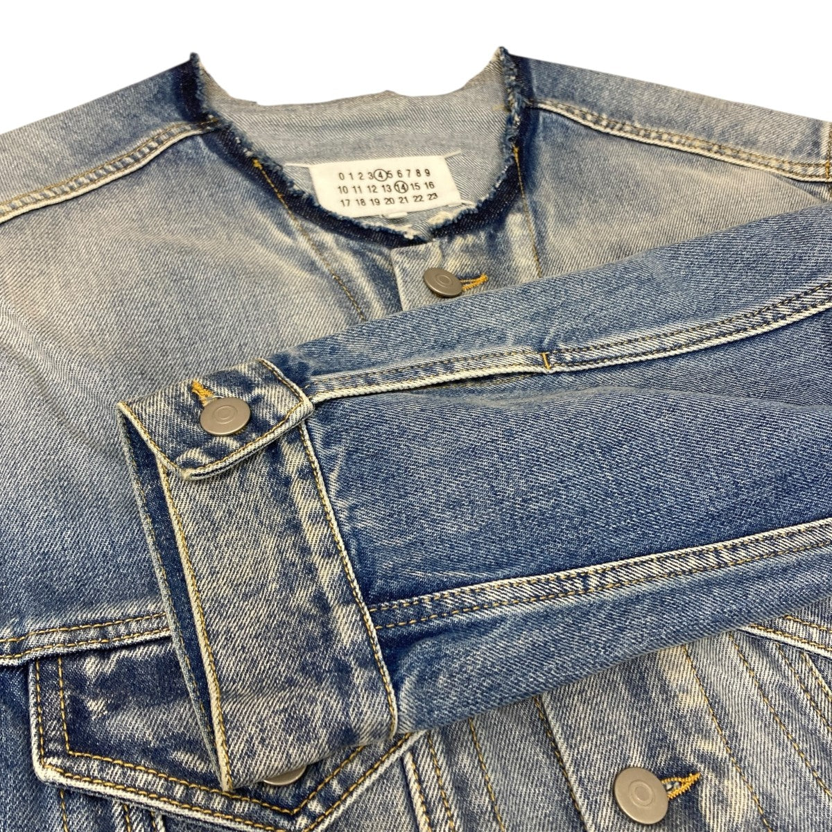 Maison Margiela デニムジャケット Sサイズ MM6 【並行輸入品】 エムエムシックス メゾンマルジェラ/MM6
