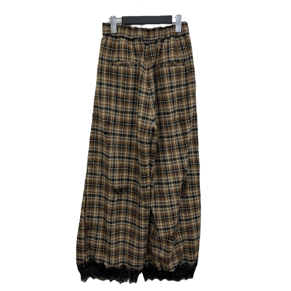 Damaged Check Pants チェックパンツ