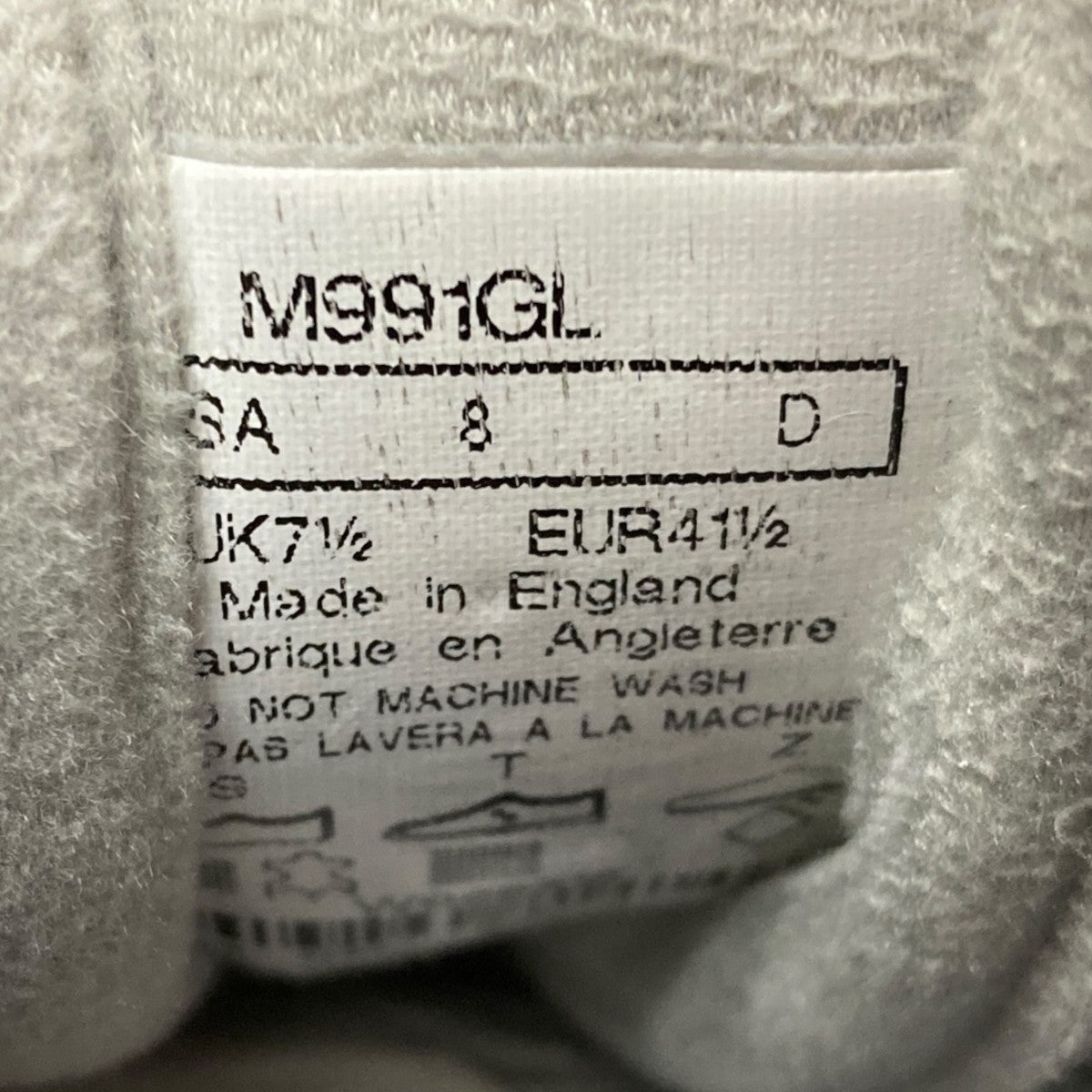 NEW BALANCE(ニューバランス) ハイカットスニーカー M991GL グレー