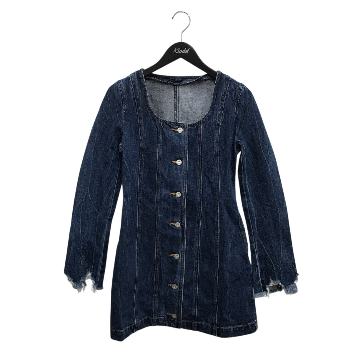 moussy デニムワンピース MOUSSY | CHINA BUTTON DENIM ドレス (ワンピース(ミニ