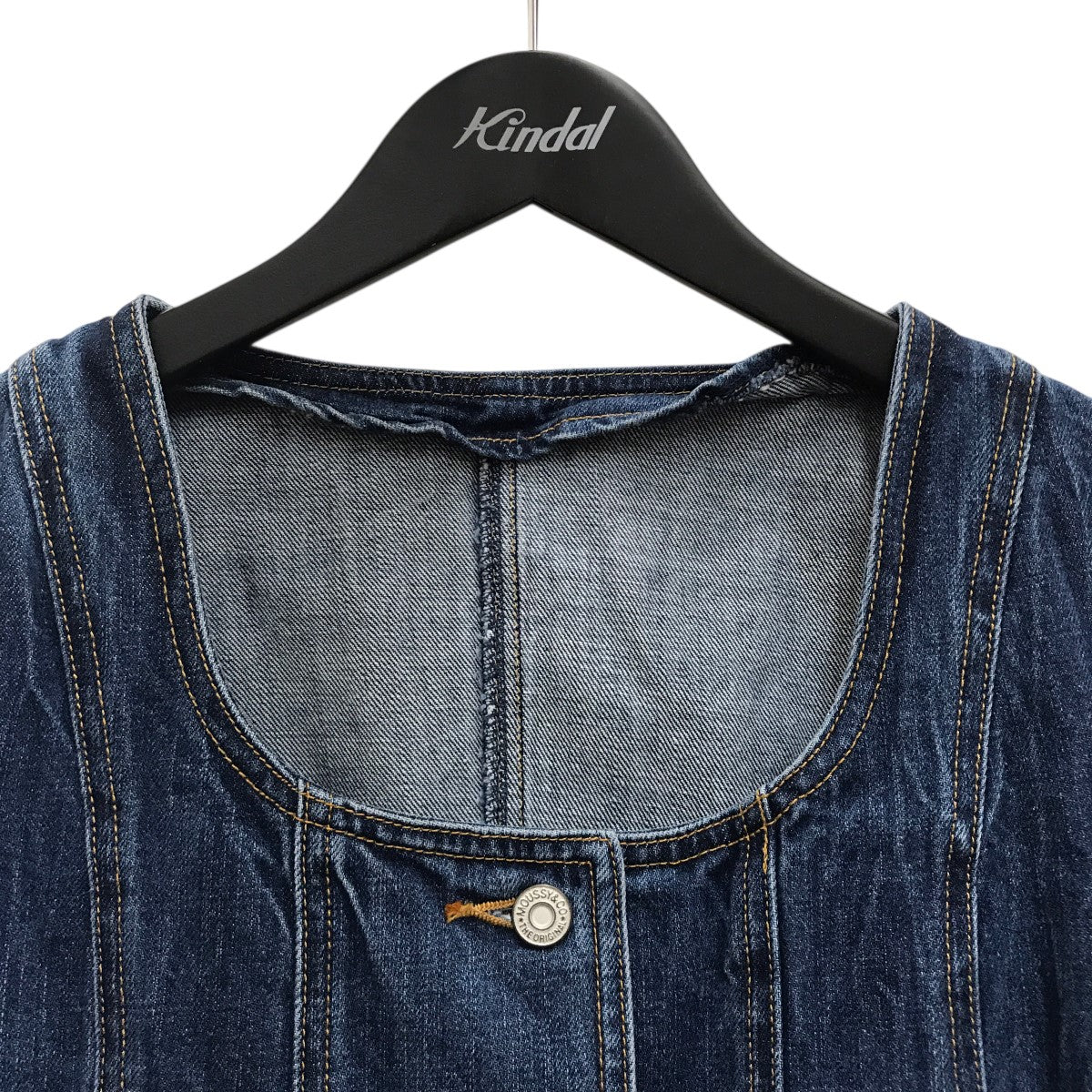 新品✨タグ付き　moussy ナイロンデニム　23インチ 新品・タグ付】 MOUSSY デニム 27インチ Straight Slim ジーンズ