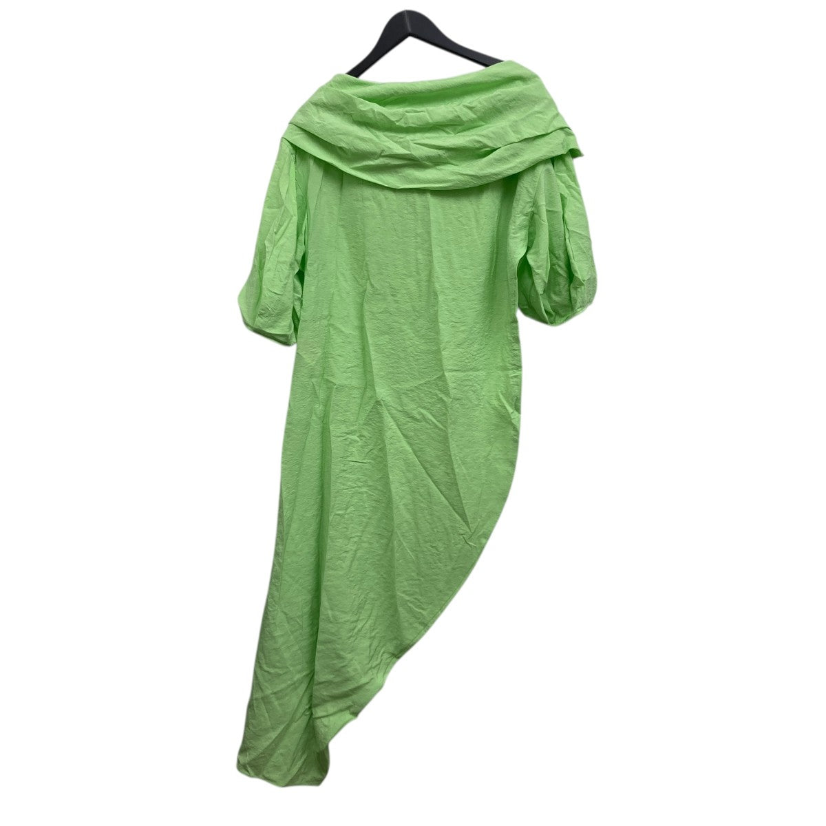 mame kurogouchi Volume Drape Wide Collar Dress ドレス 古着・中古-2枚目のアイテム画像