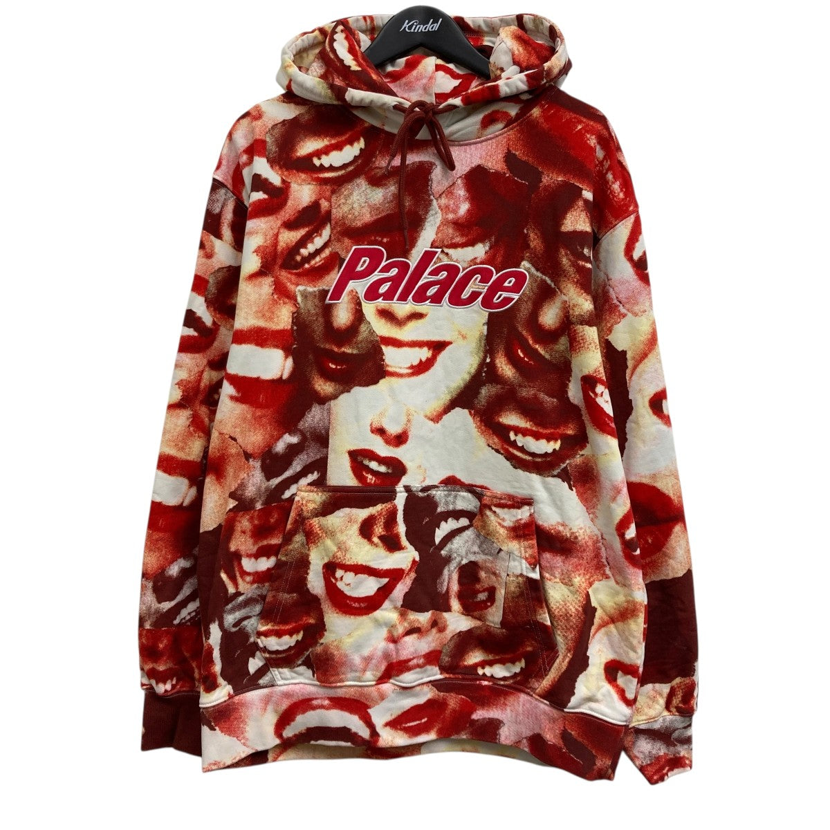 PALACE MOUF HOODプリントパーカー 古着・中古-1枚目のアイテム画像