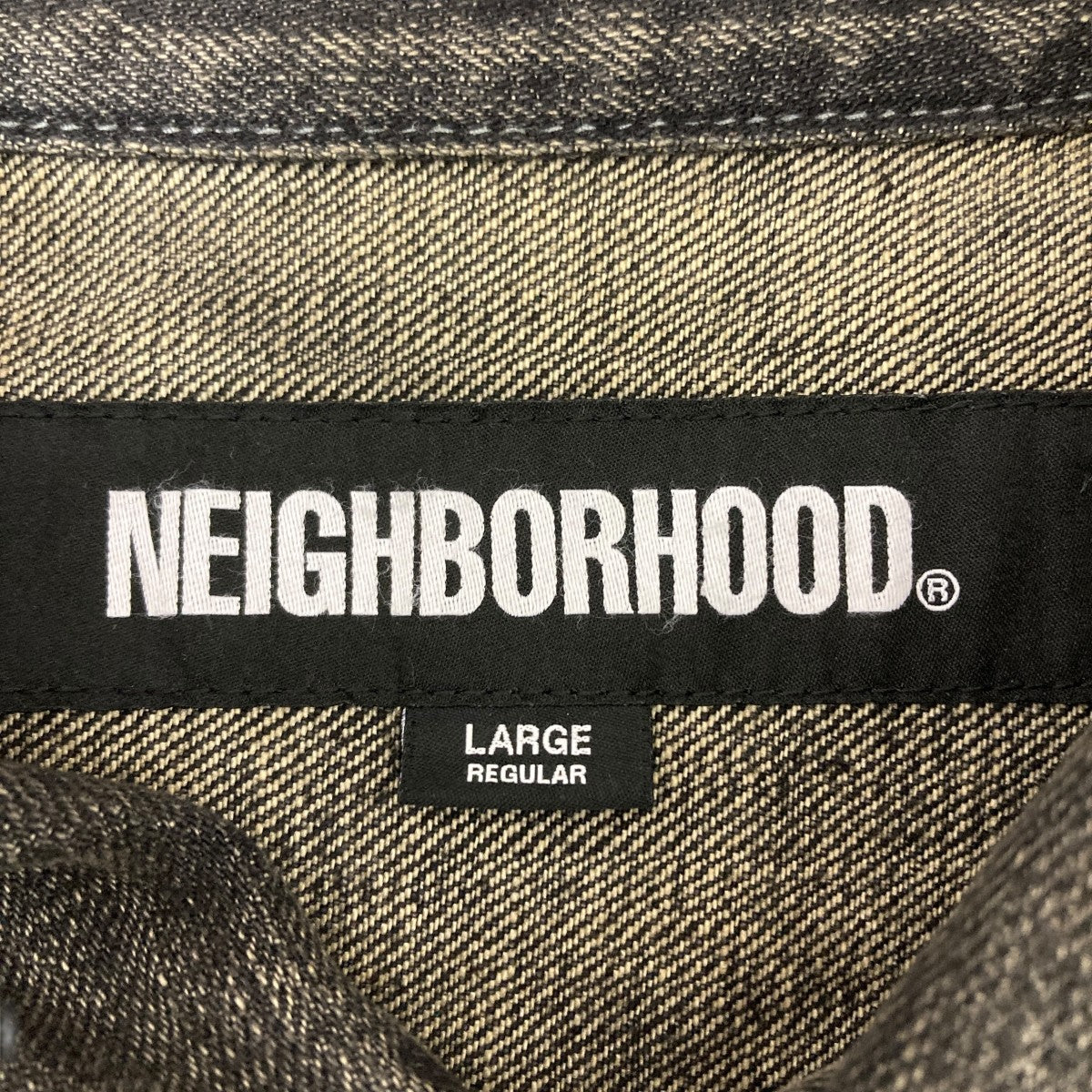 NEIGHBORHOOD デニムジャケット Lサイズ NEIGHBORHOOD(ネイバーフッド) 23AW SAVAGE DENIM TYPE-1 JACKET