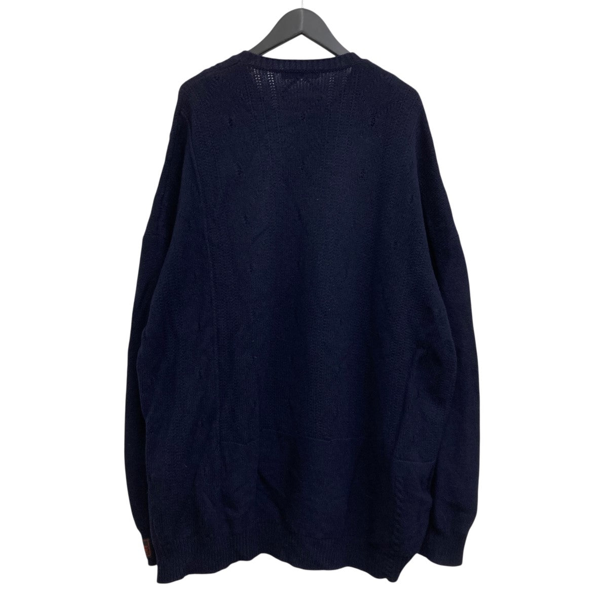 RAF SIMONS(ラフシモンズ) クルーネックニット ネイビー サイズ
