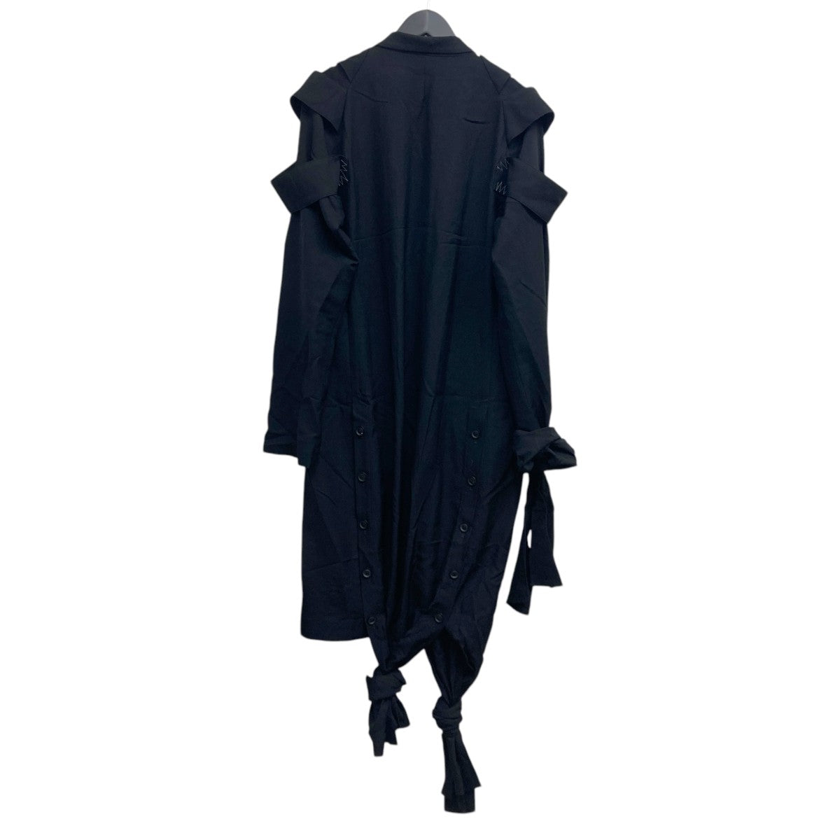 Yohji Yamamoto ロングジャケット yohji yamamoto - pour homme | 刺繍入5ポケットJKT / ロング