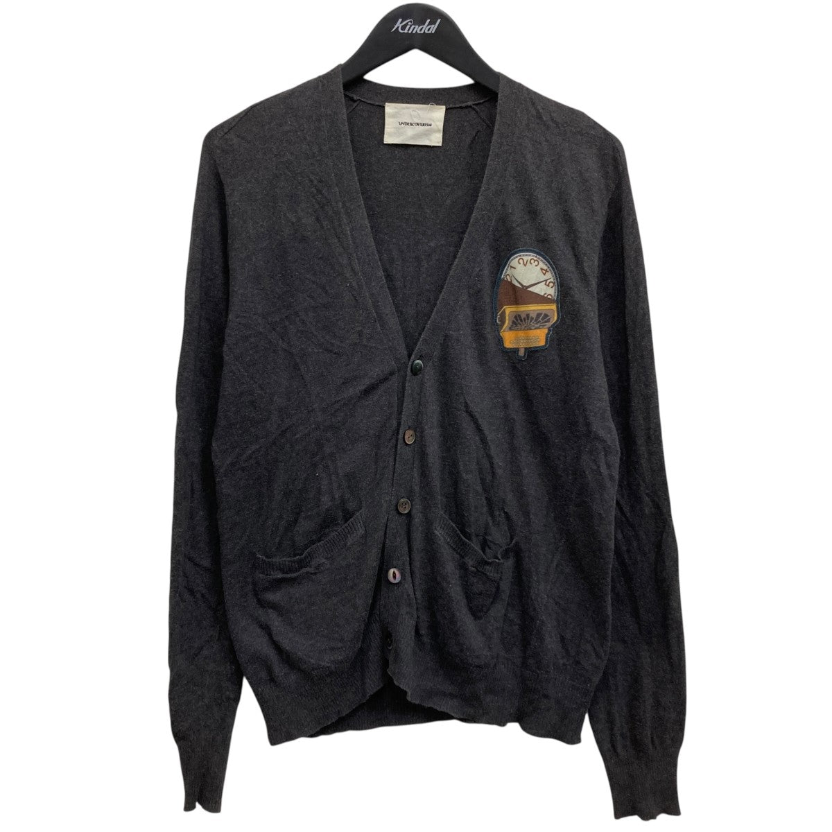 UNDERCOVER(アンダーカバー) カーディガン K4908-3 グレー サイズ 2