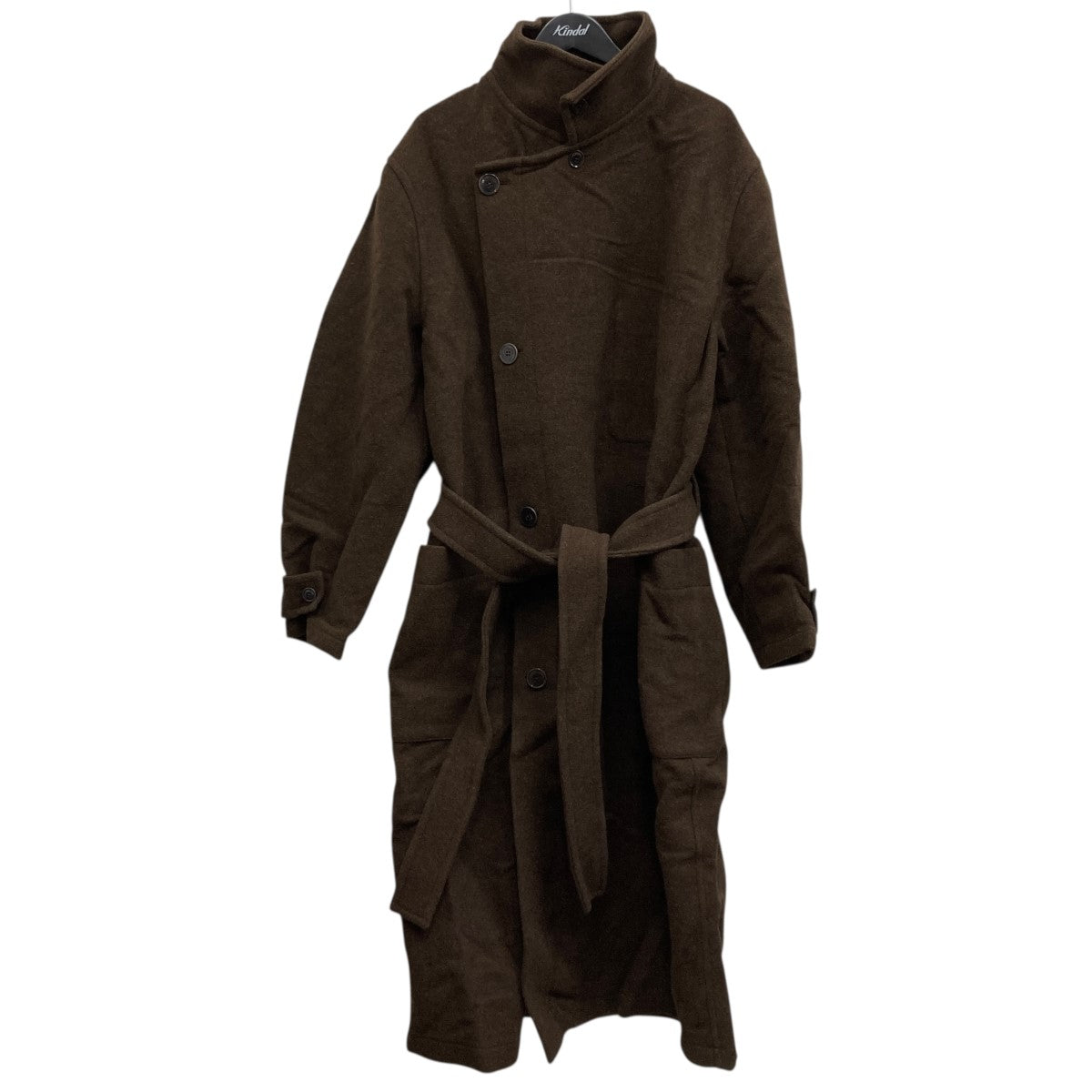 LEMAIRE(ルメール) ウールラップコート CO1090 ブラウン サイズ M