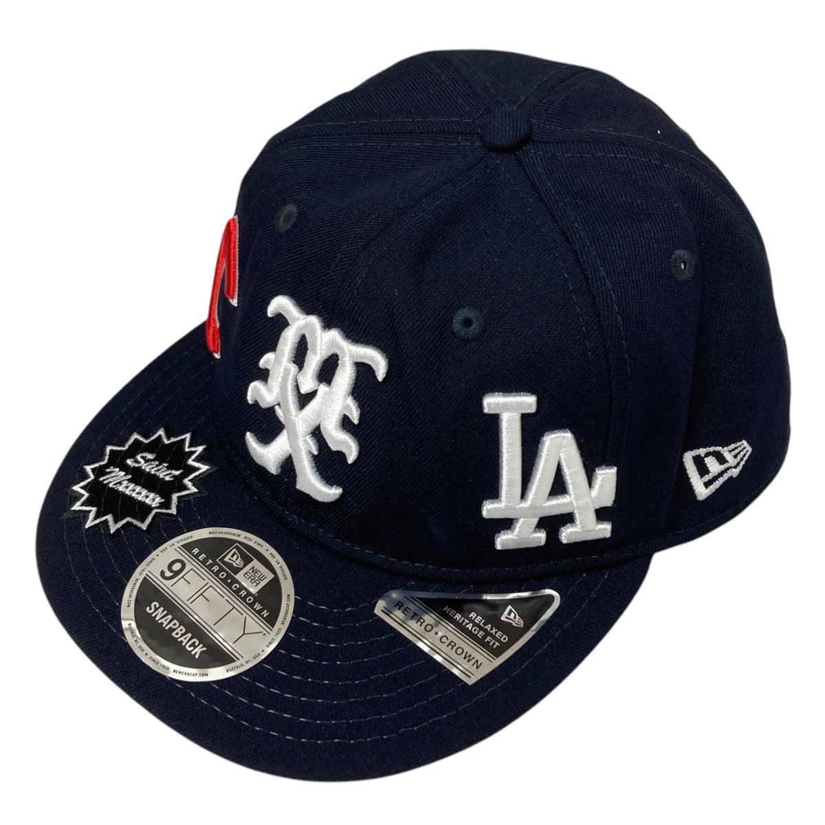 SAINT MICHAEL×New Era キャップ 14676898 ネイビー サイズ SAINT MICHAEL×New Era キャップ 14676898 ネイビー サイズ