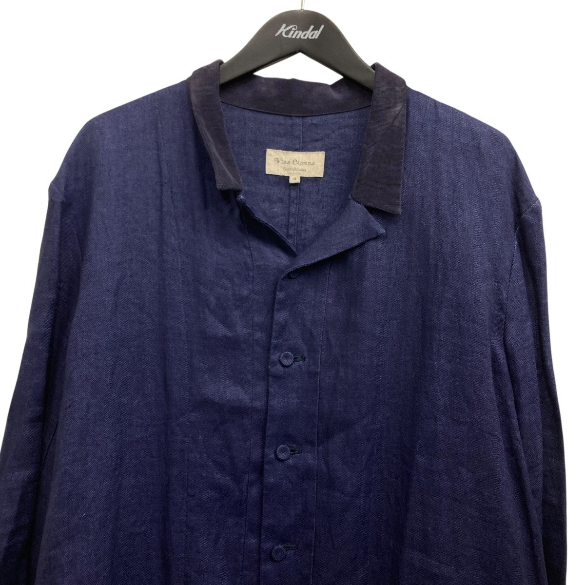 Vlas Blomme(ヴラスブラム) コート ネイビー サイズ 4｜【公式