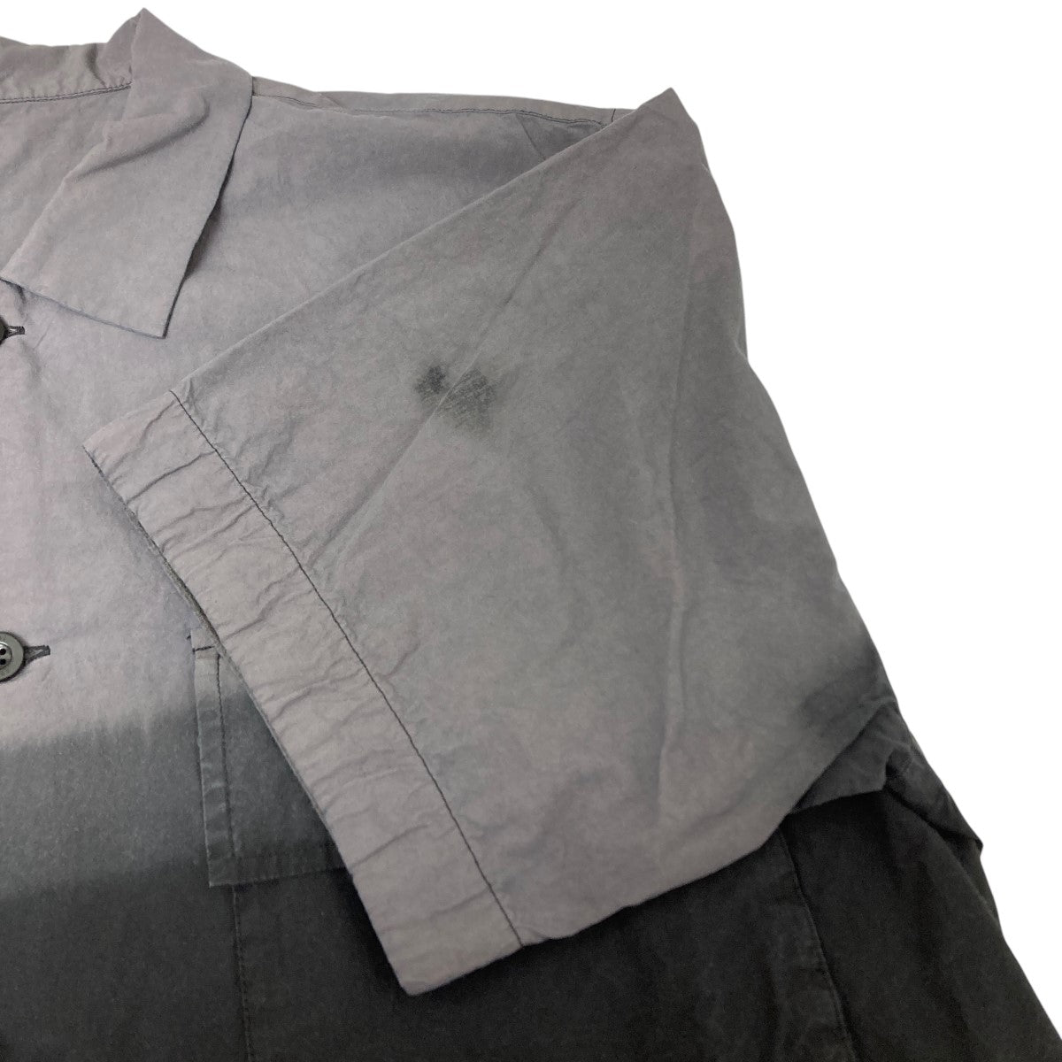 sacai(サカイ) 25SS Garment Dye Shirtグラデーションシャツ25