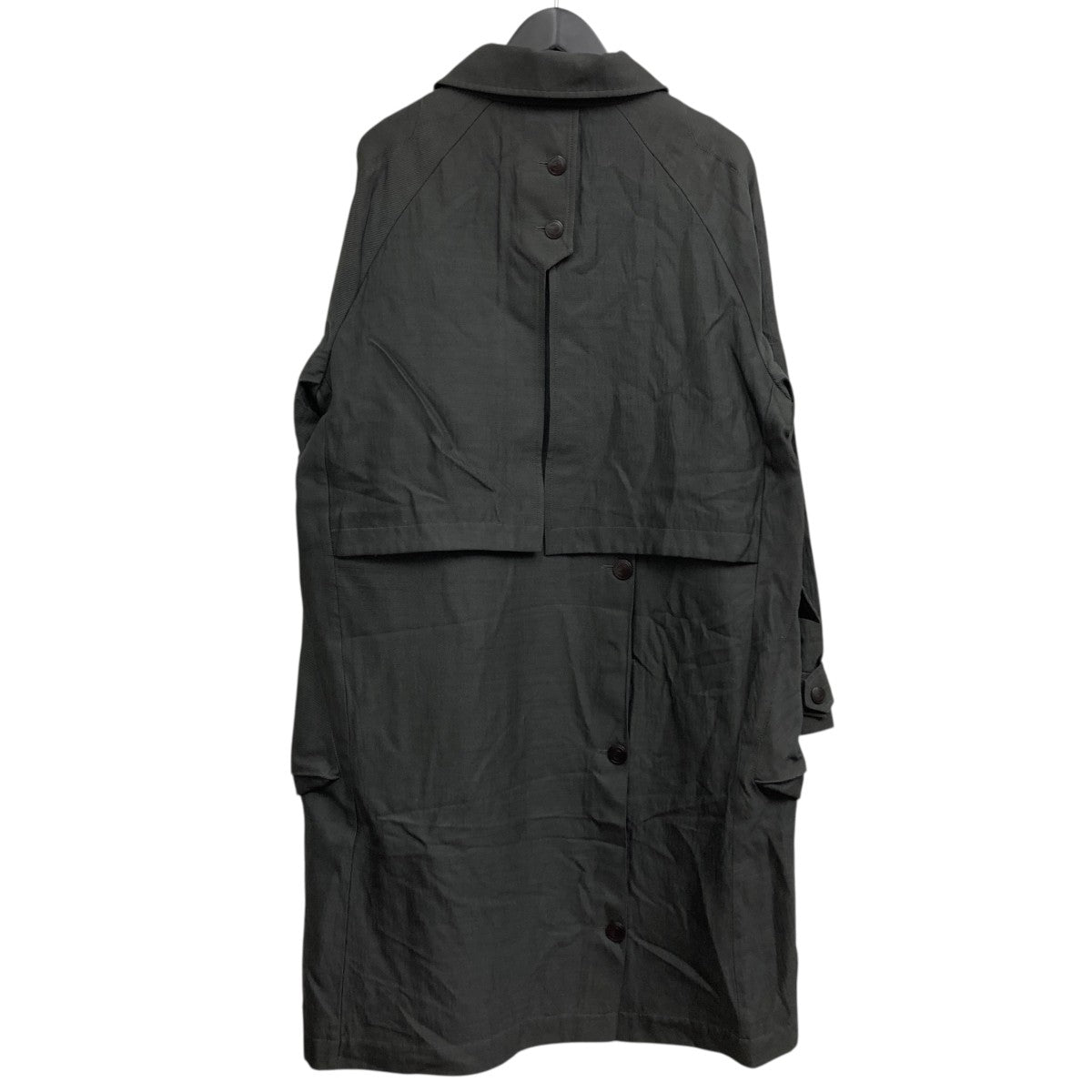 Kiko Kostadinov(キココスタディノフ) 22AW トレンチコート グレー