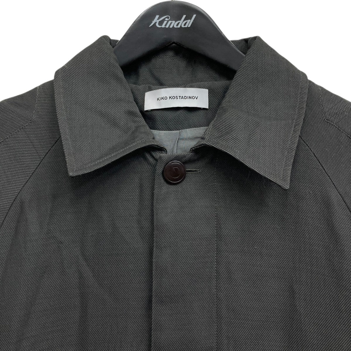 Kiko Kostadinov(キココスタディノフ) 22AW トレンチコート グレー