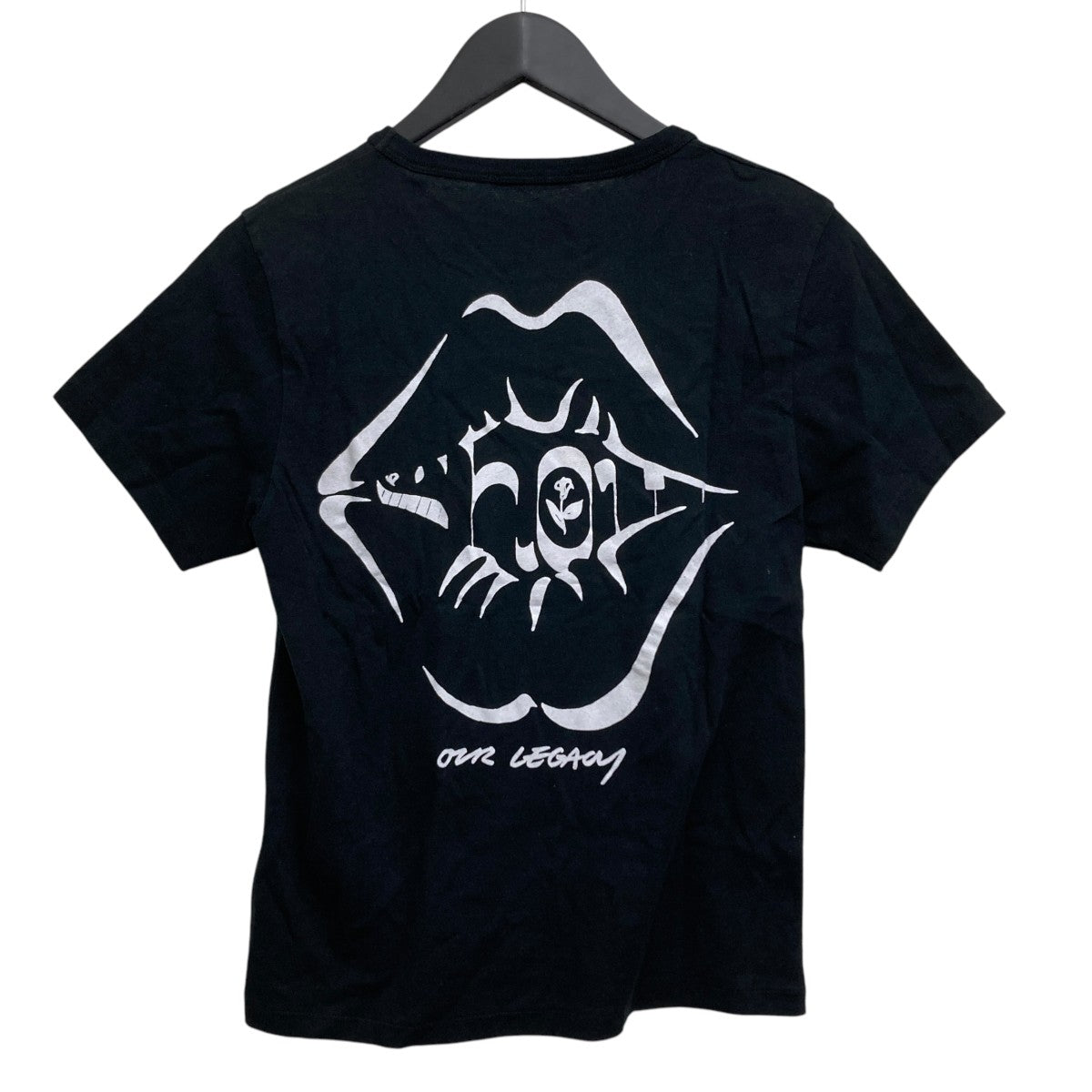 OUR LEGACY(アワーレガシー) プリントTシャツ W221NBA ブラック