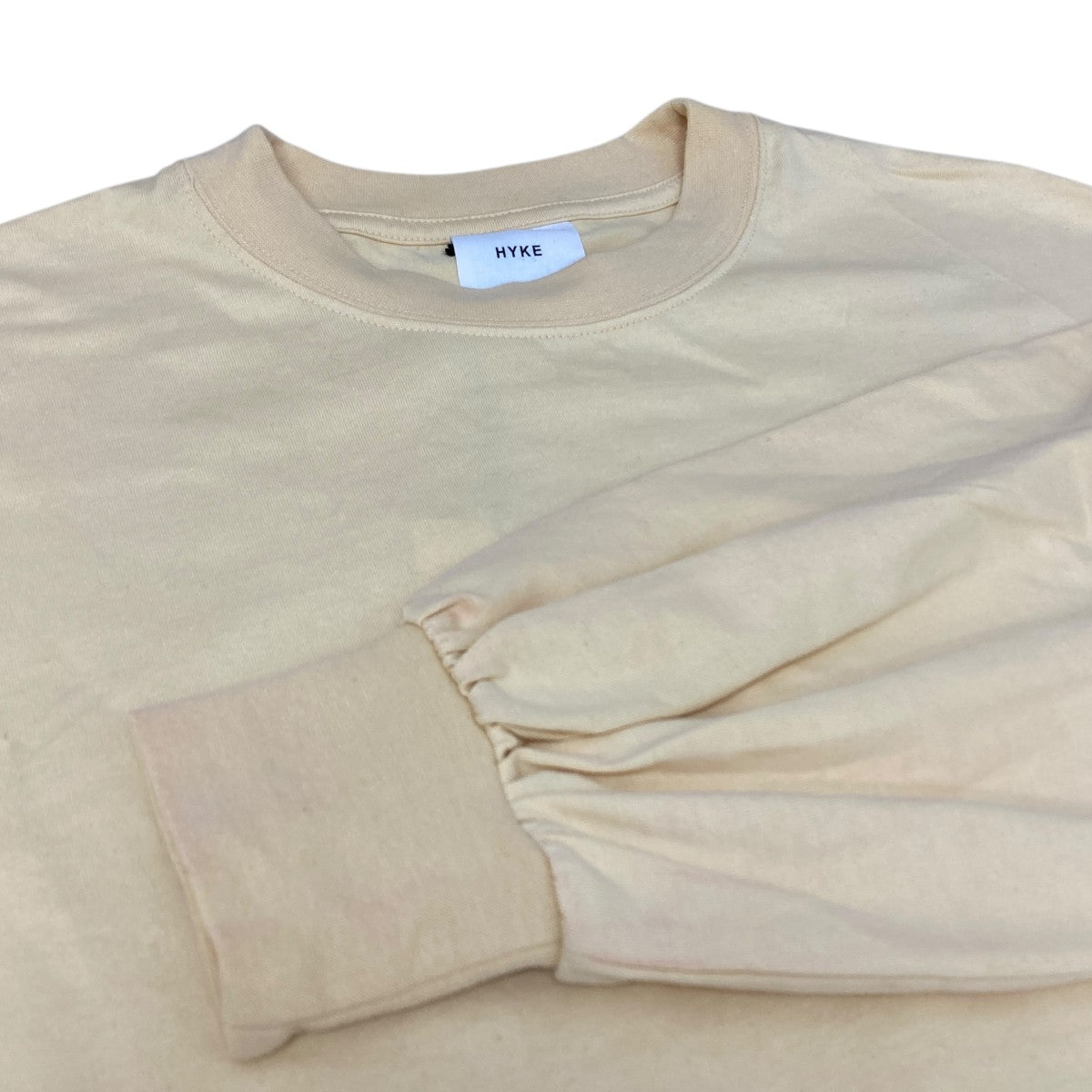 HYKE(ハイク) ロングスリーブTシャツ NC3-011 イエロー サイズ 1