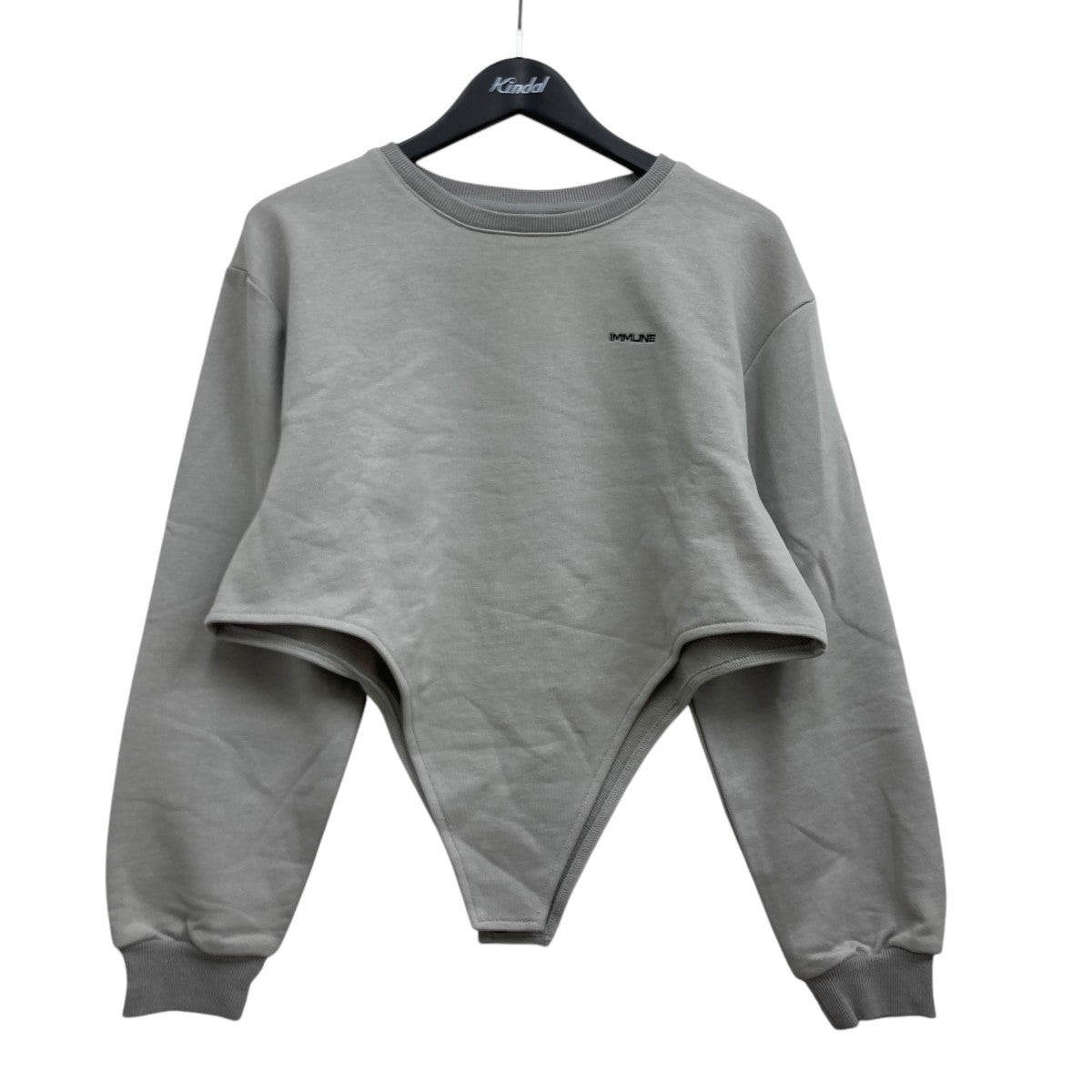 イミューン IMMUNE eyes sweat boodysuit ボディスーツ マルチカラー サイズ：F IMMUNE(イミューン) eyes sweat boodysuitボディスーツ グレー