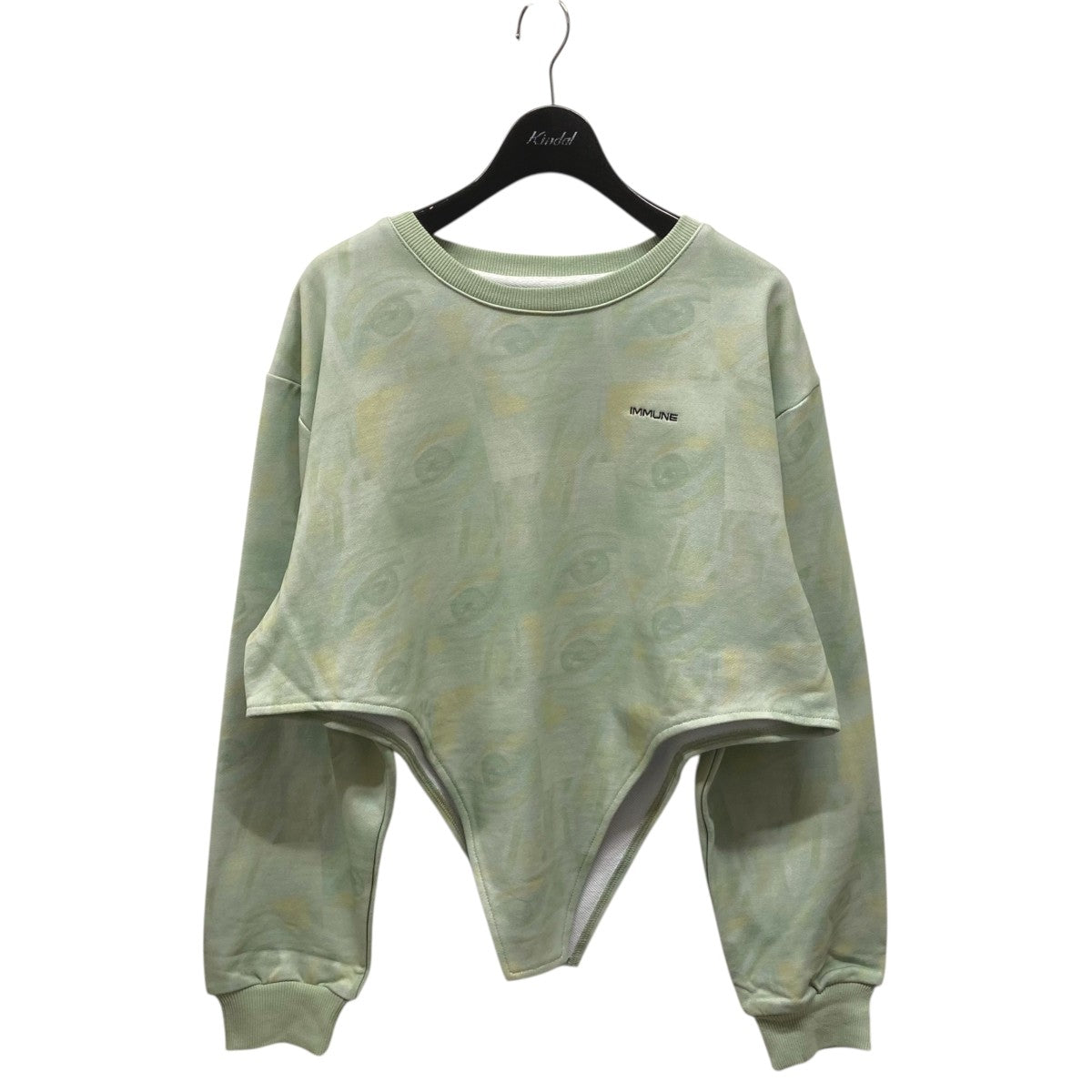 イミューン IMMUNE eyes sweat boodysuit ボディスーツ グレー サイズ：Free 8040001017456_2.jpg