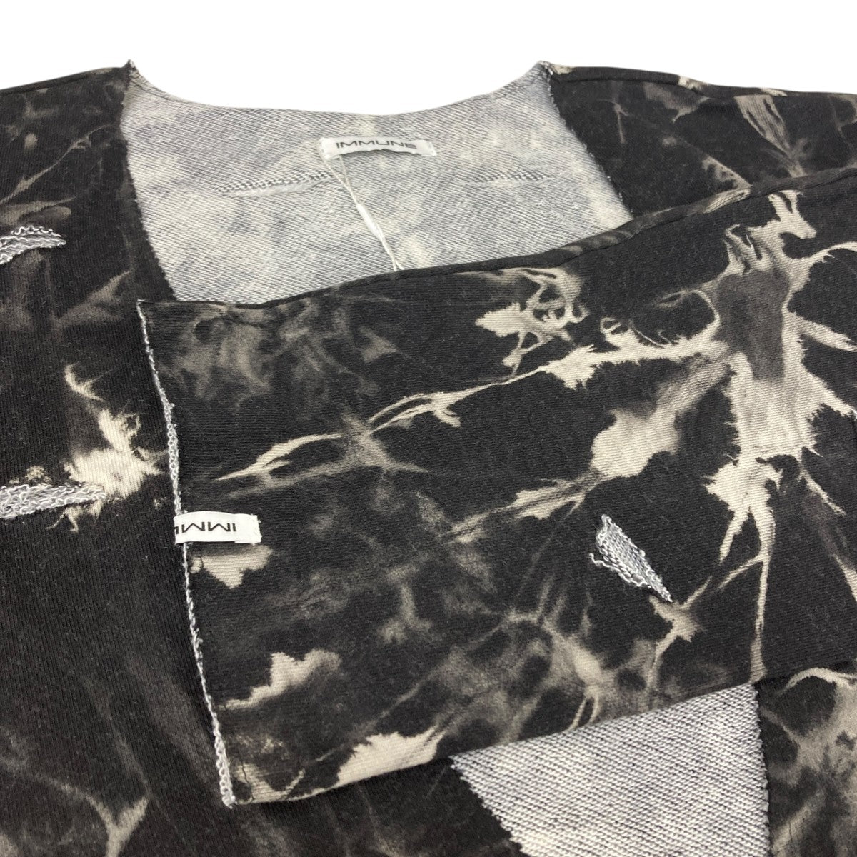 IMMUNE damaged swatshirt 古着・中古-4枚目のアイテム画像