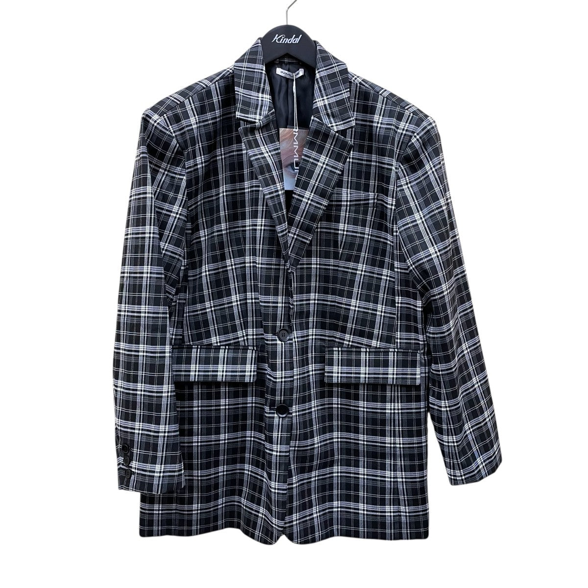 IMMUNE over jacketチェックジャケットIMM-JK-001 古着・中古-1枚目のアイテム画像