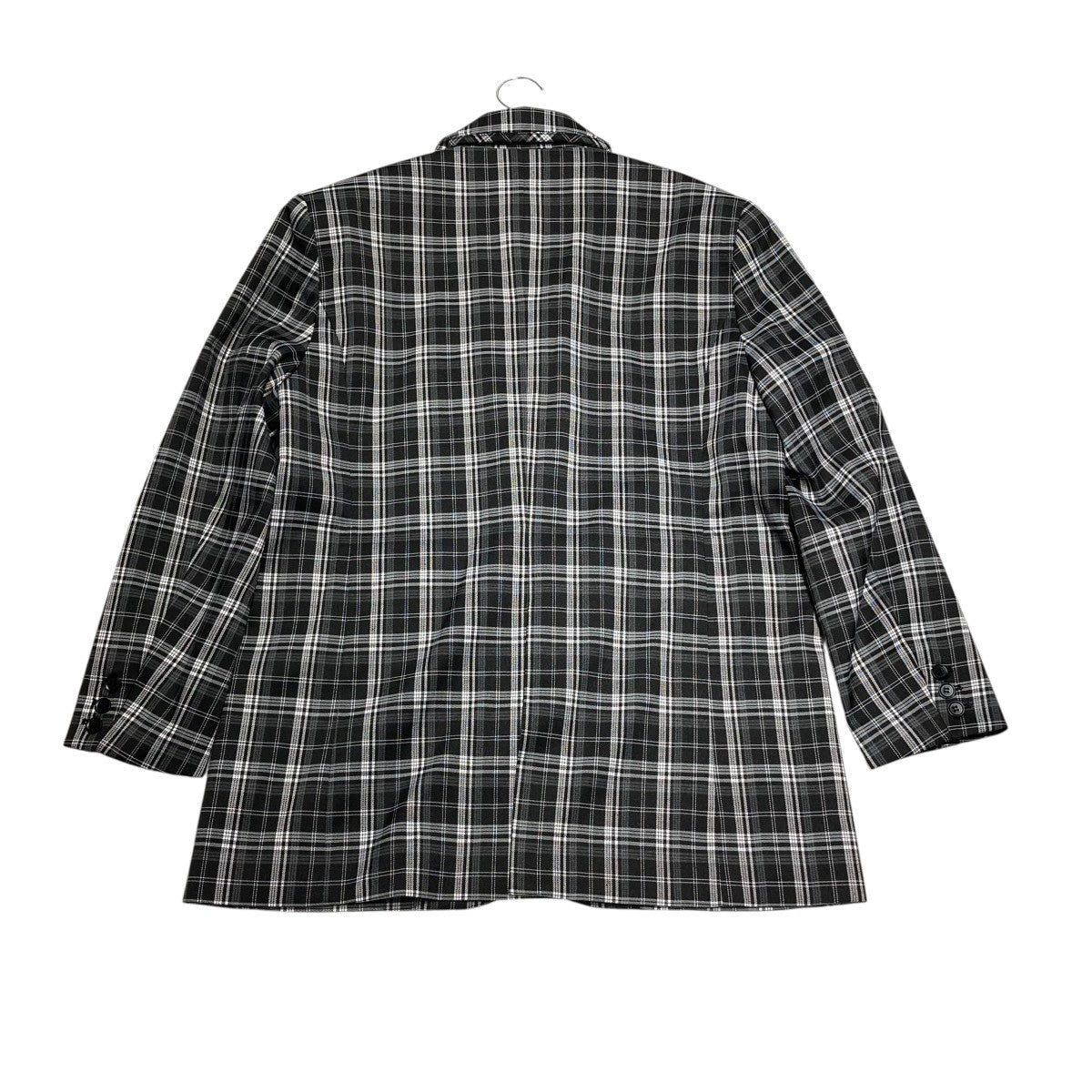 over jacketチェックテーラードジャケットIMM-JK-001