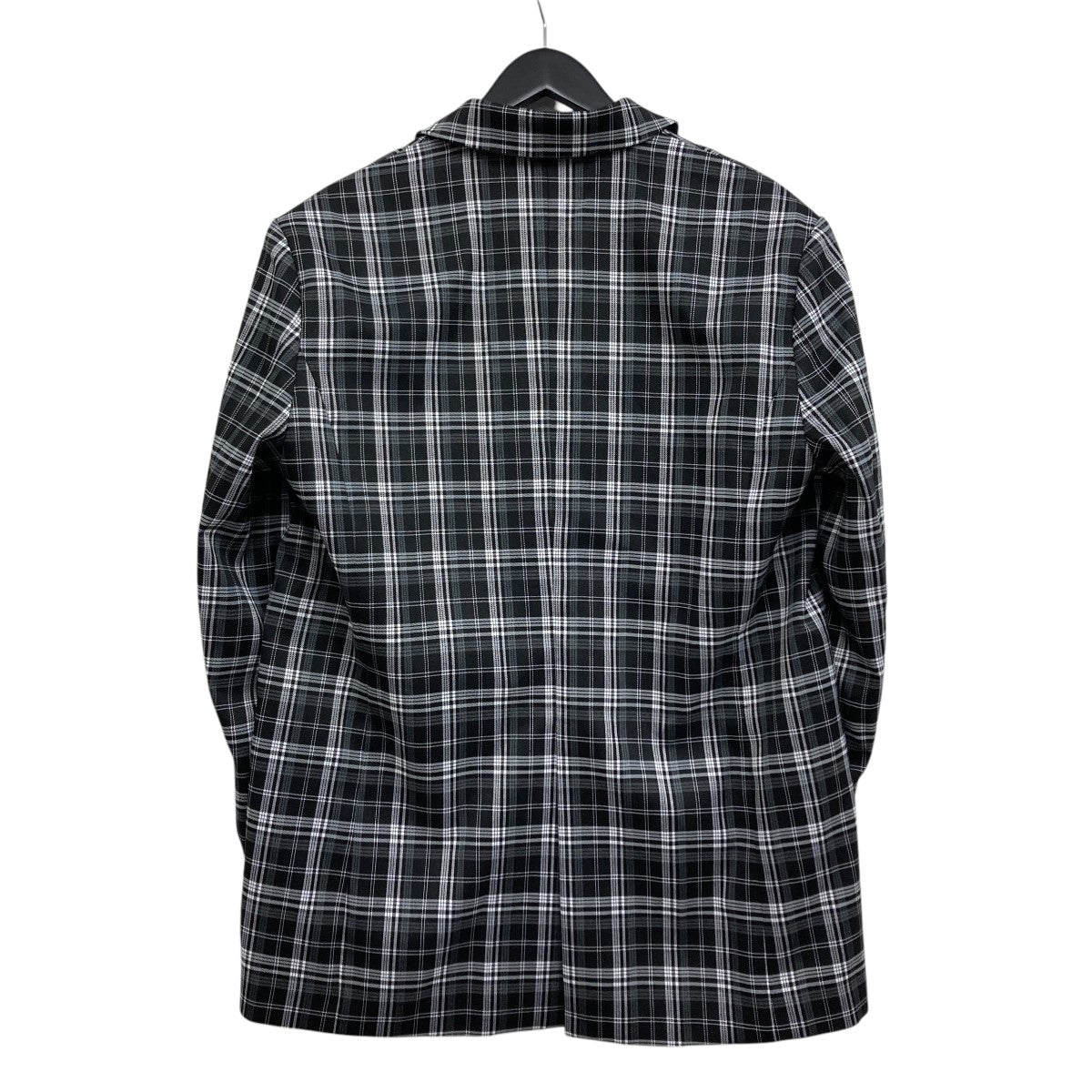 over jacketチェックテーラードジャケット