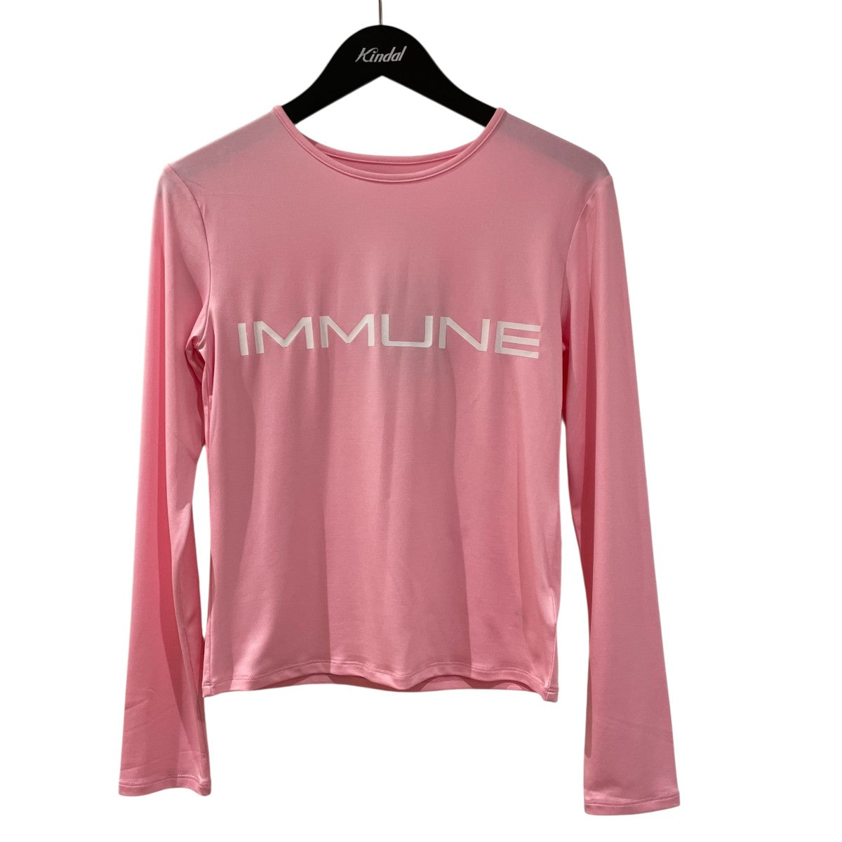 IMMUNE(イミューン) immune logo skin topカットソー ピンク