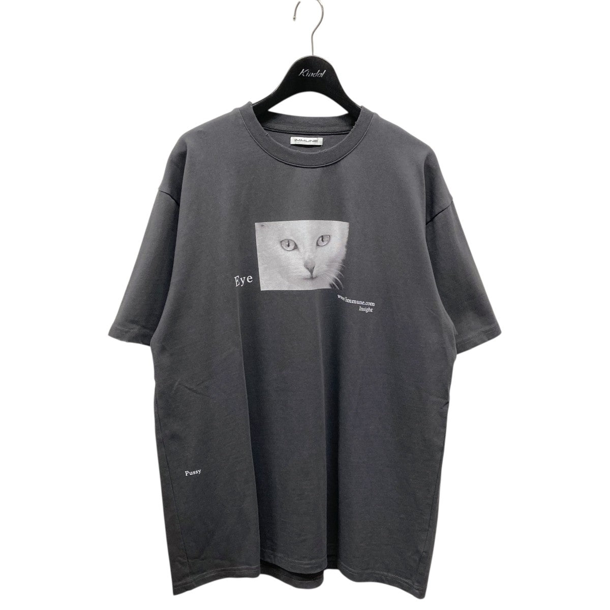 イミューン IMMUNE eyes sweat boodysuit ボディスーツ グレー サイズ：F IMMUNE(イミューン) eyes sweat boodysuitスウェットボディ