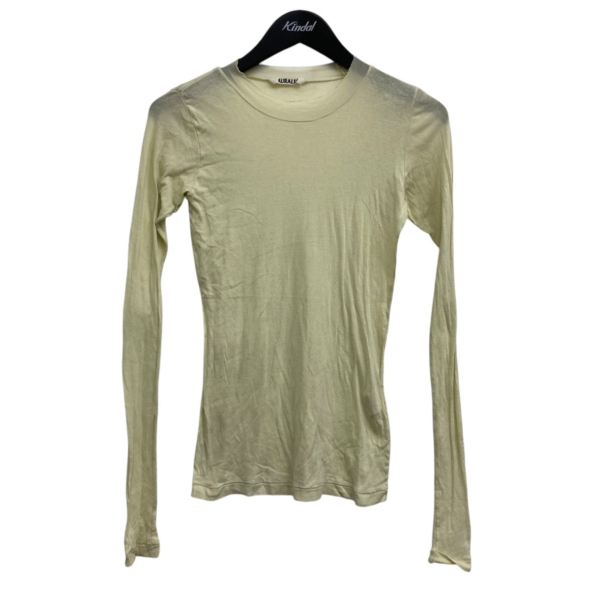 AURALEE(オーラリー) HIGH GAUGE SHEER RIB LONG SLEEVE TEE