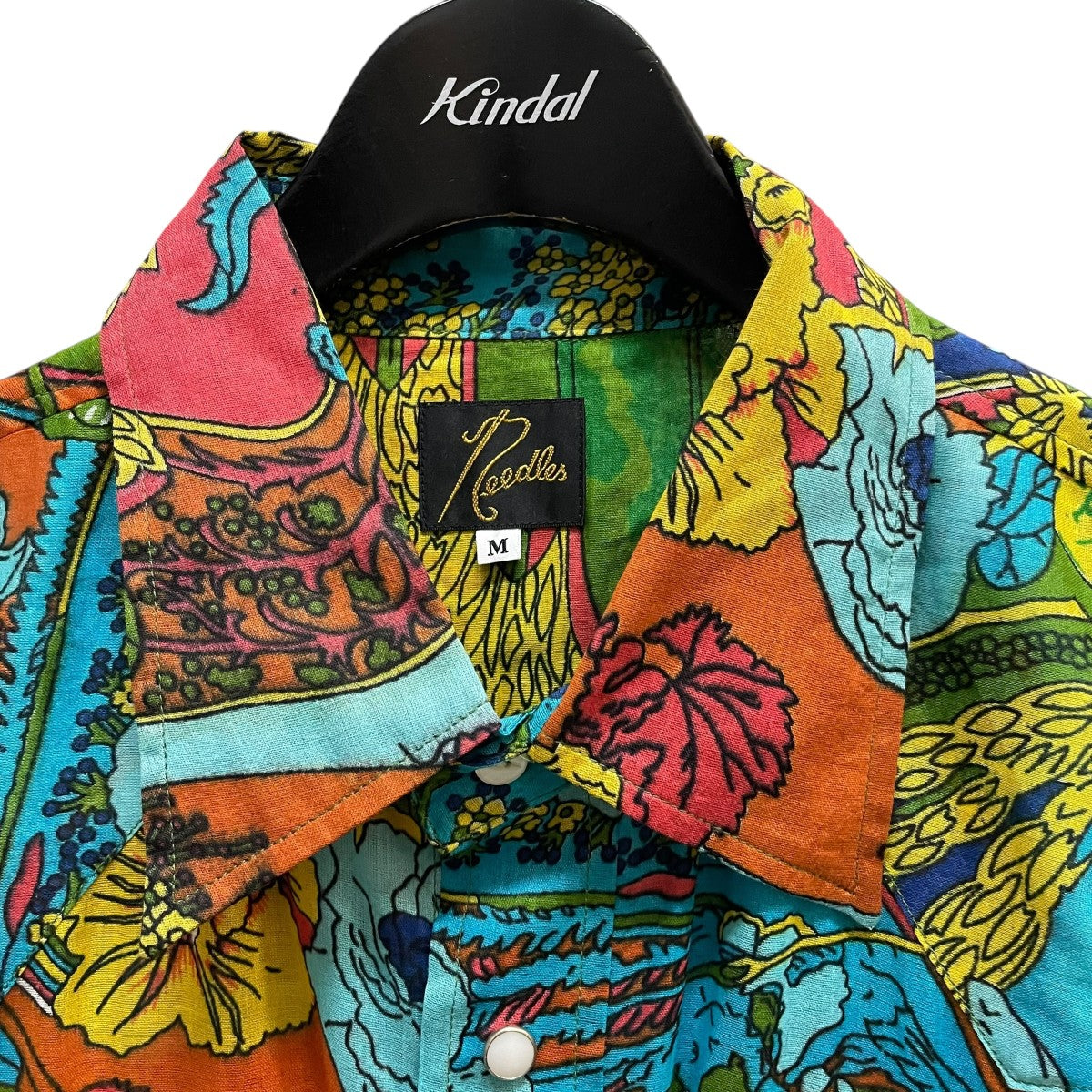 Needles(ニードルズ) Western Shirt総柄シャツ マルチカラー